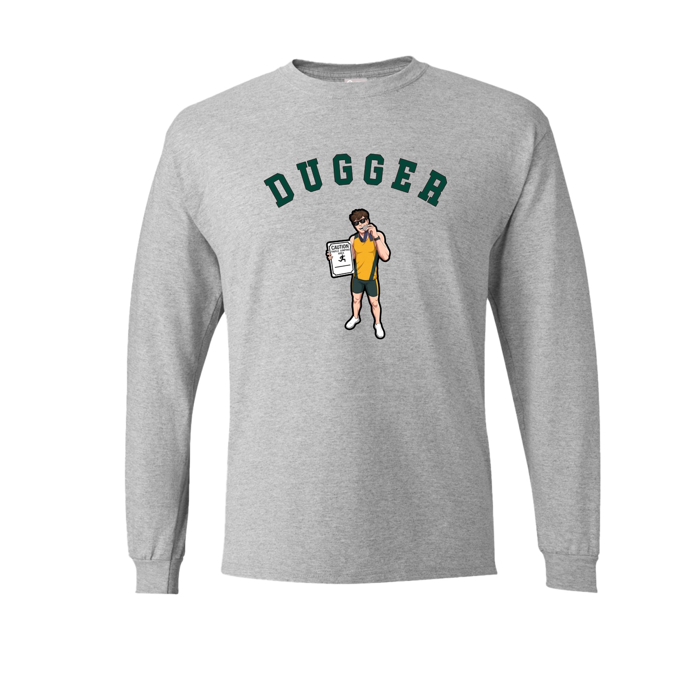 Long Sleeve Tee — Shirsey Arch in Grey