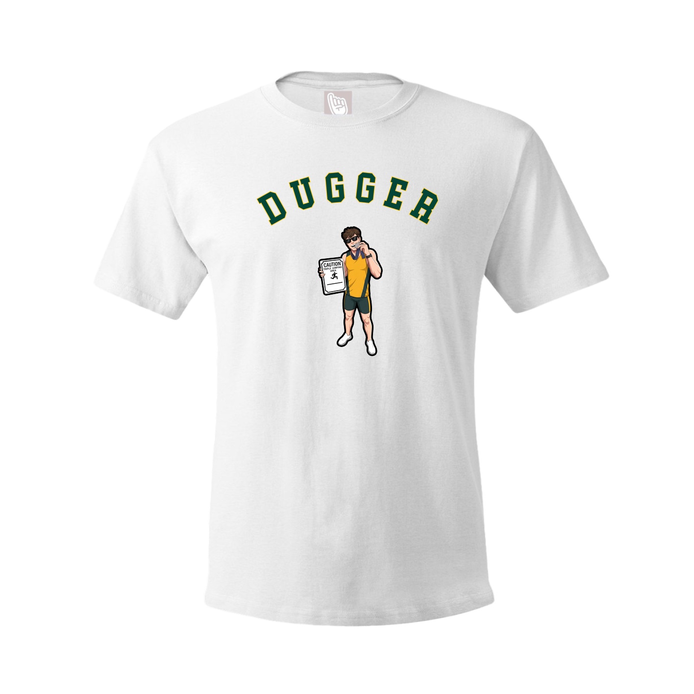 Youth Tee — Shirsey Arch in White