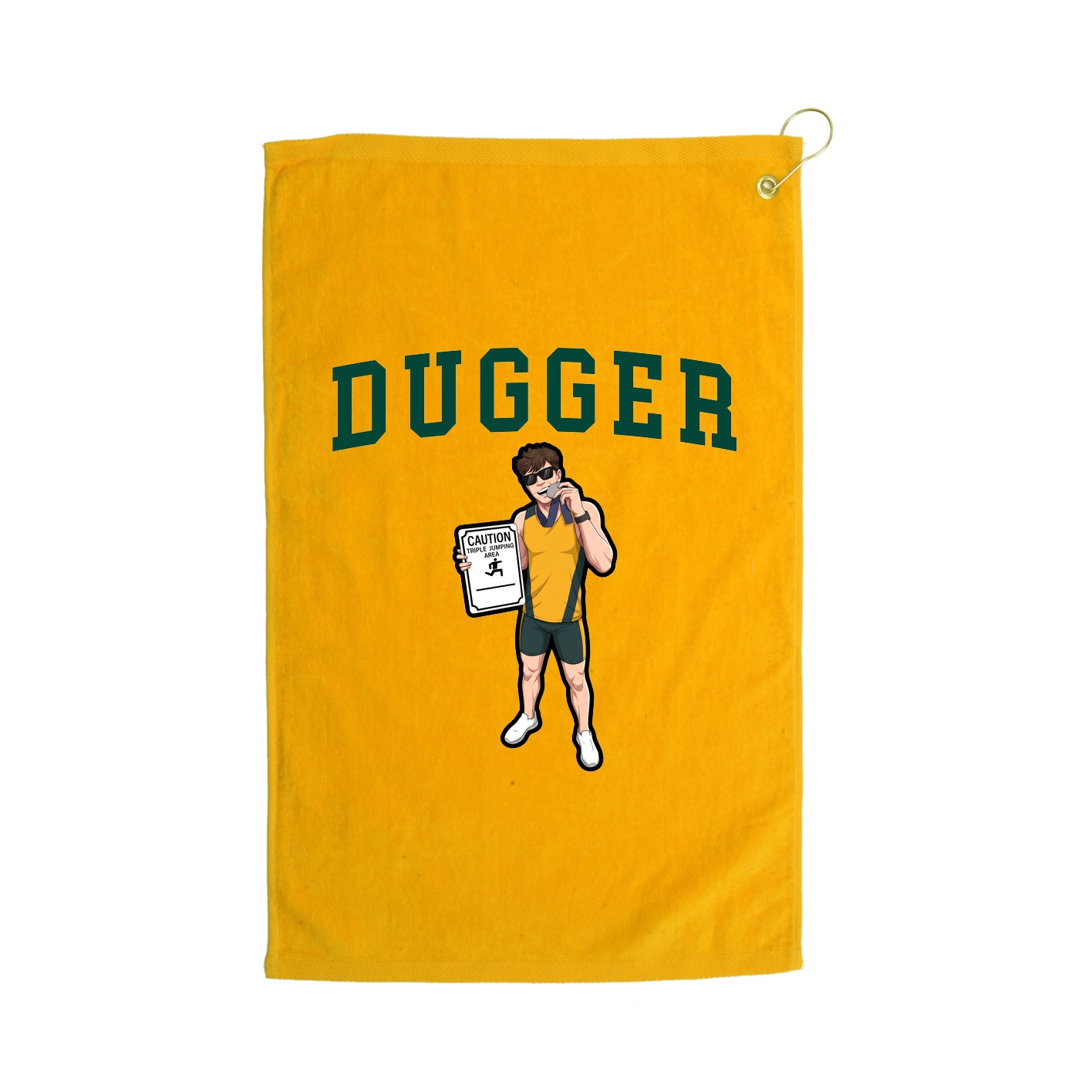 Golf Towel — Shirsey in Gold