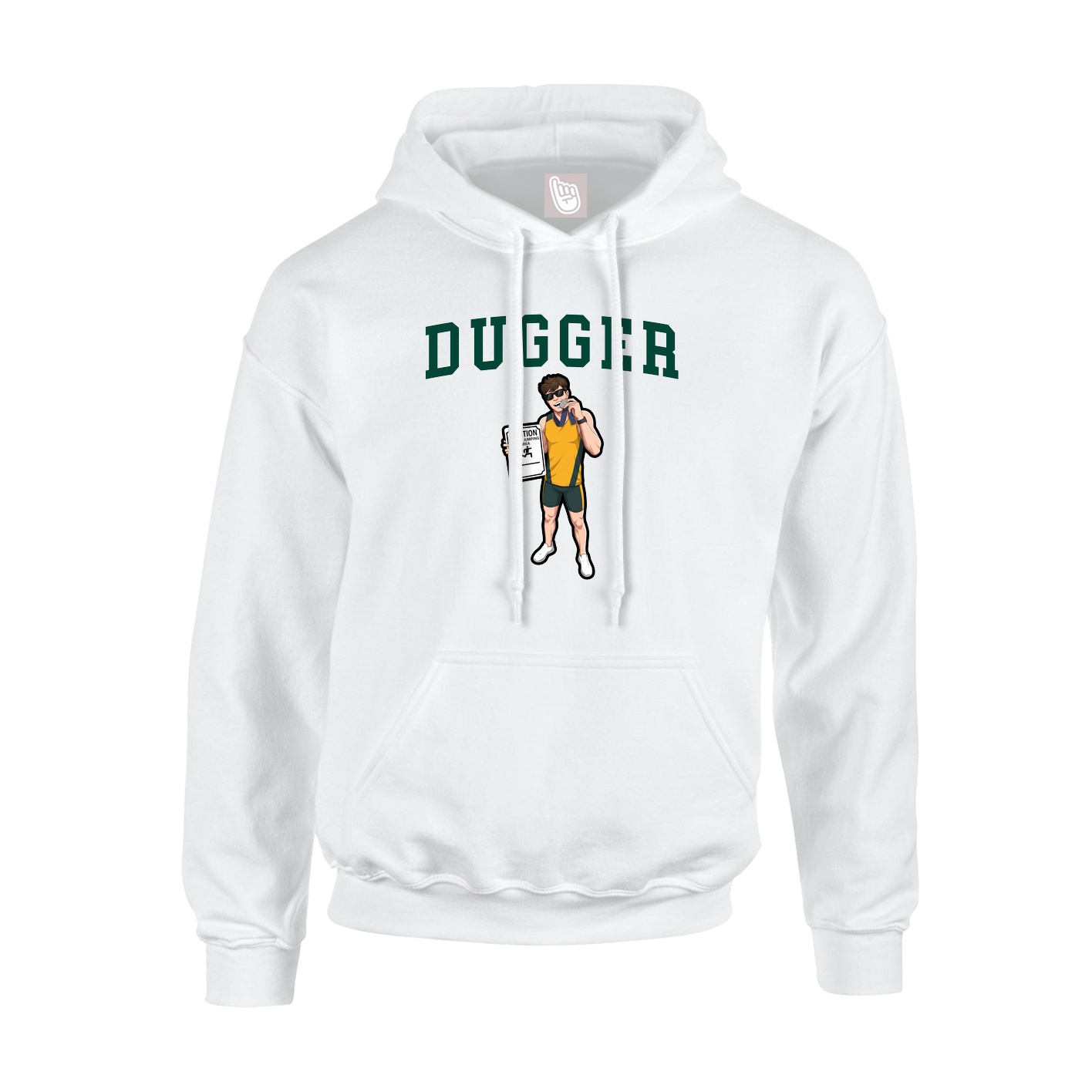 Youth Hoodie — Shirsey in White