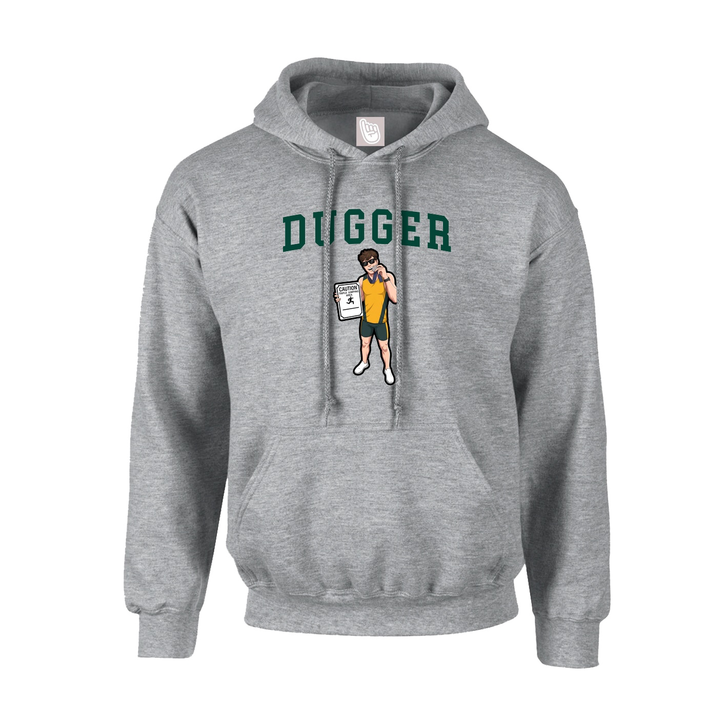 Youth Hoodie — Shirsey in Grey
