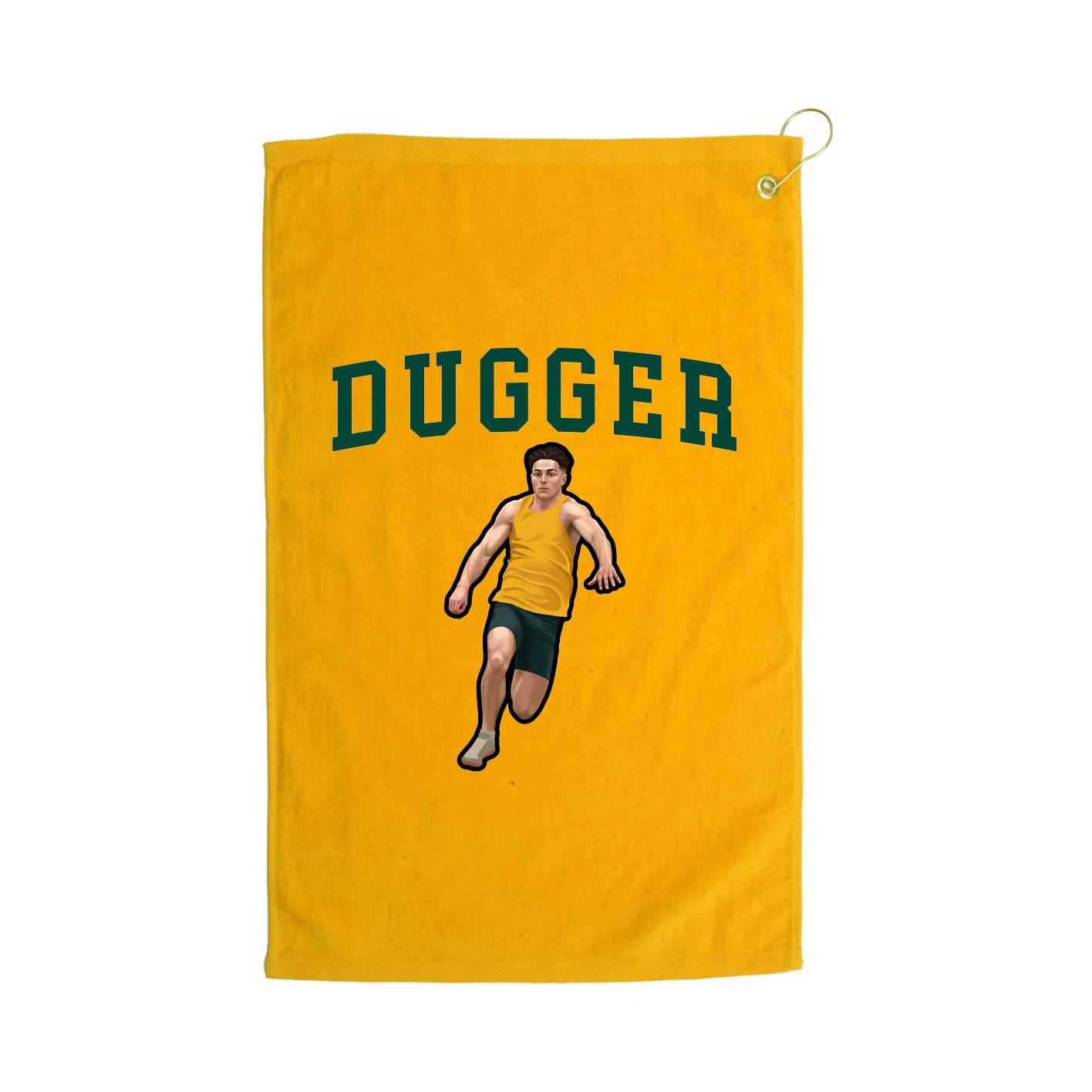 Golf Towel — Shirsey in Gold