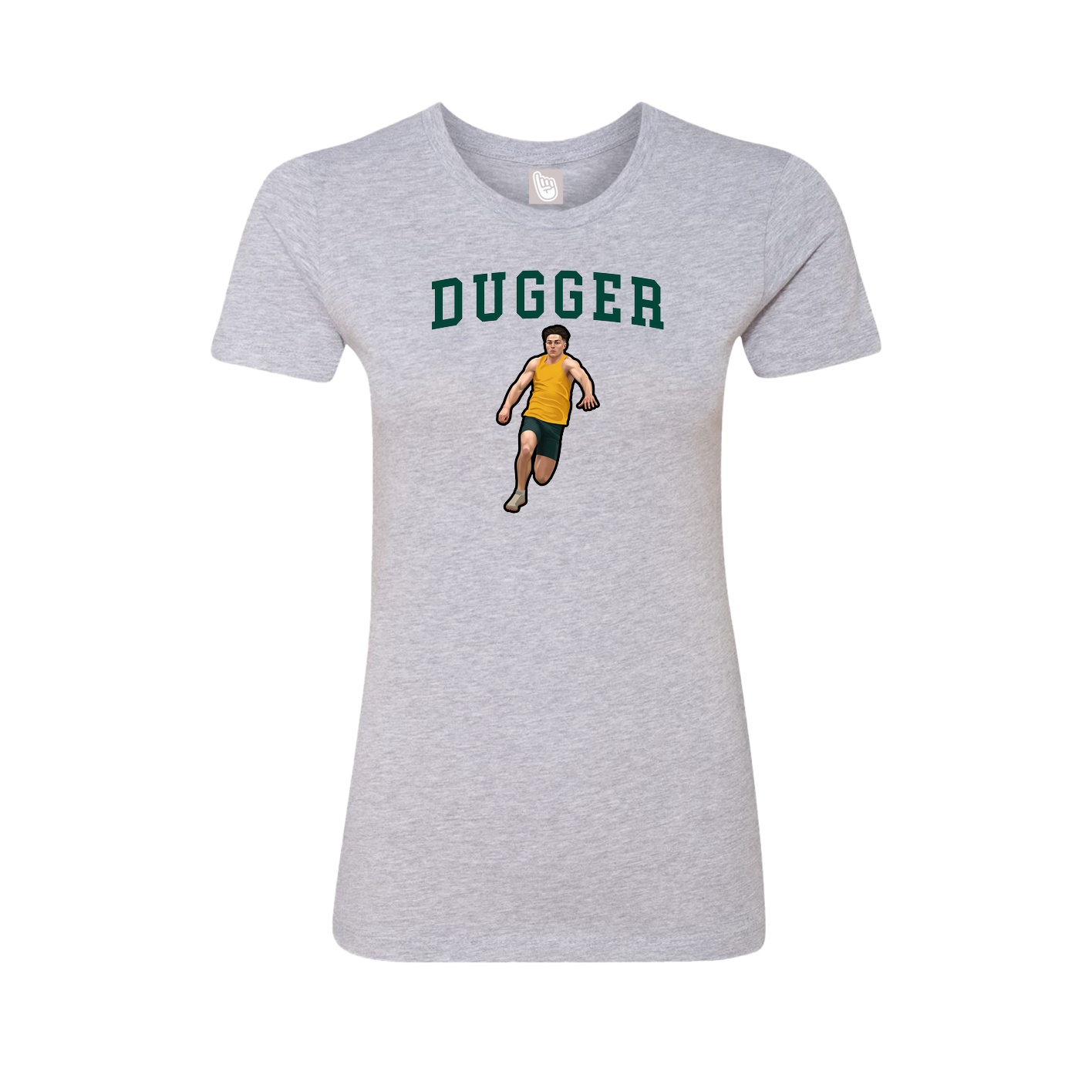 Fitted Women's Tee — Shirsey in Grey