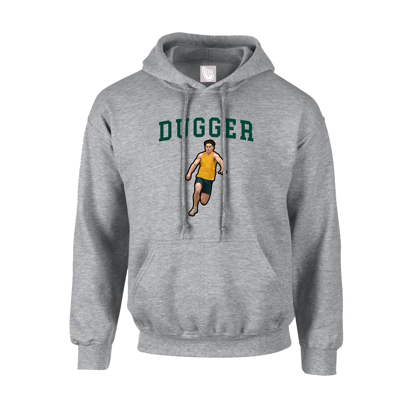 Hoodie — Shirsey in Grey