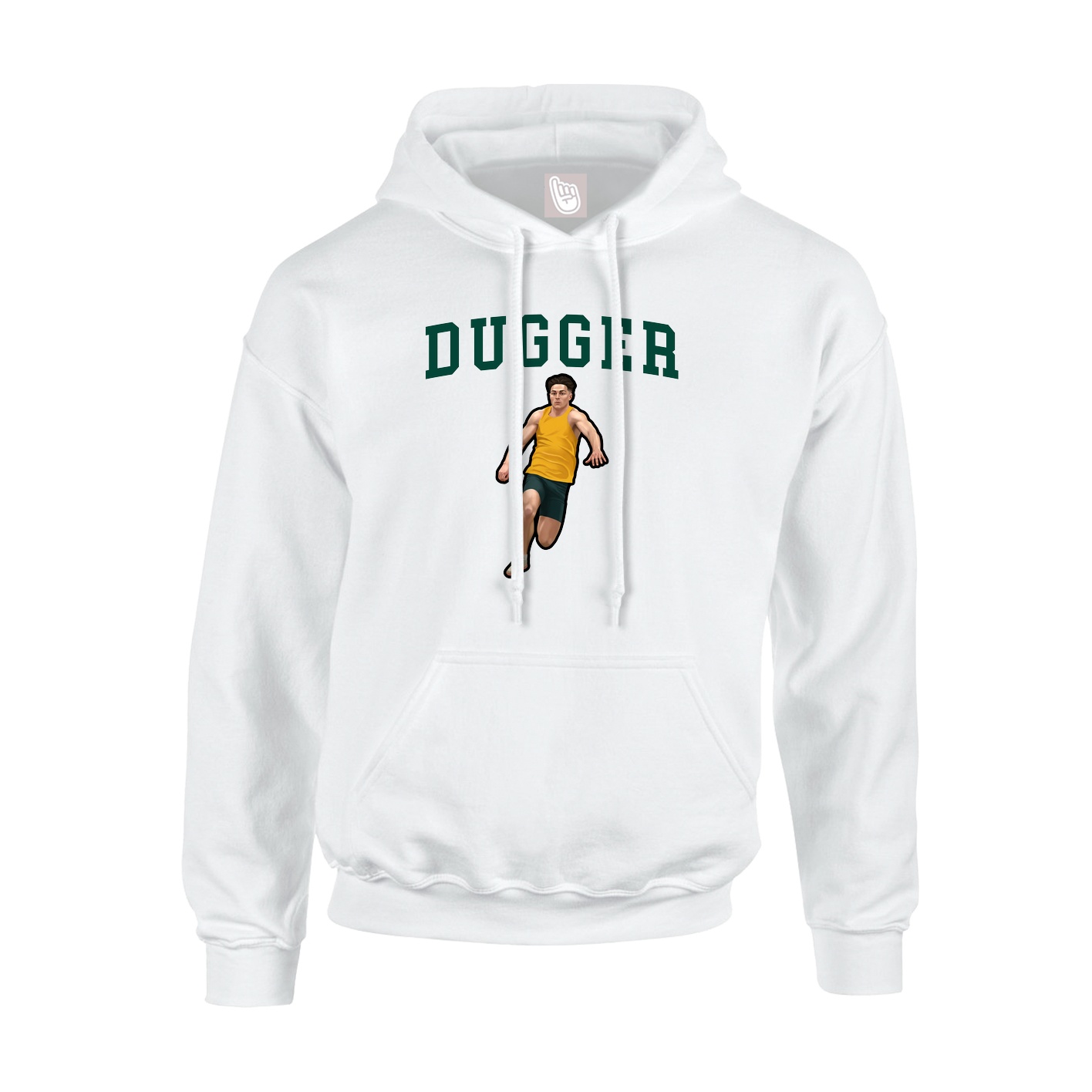 Youth Hoodie — Shirsey in White