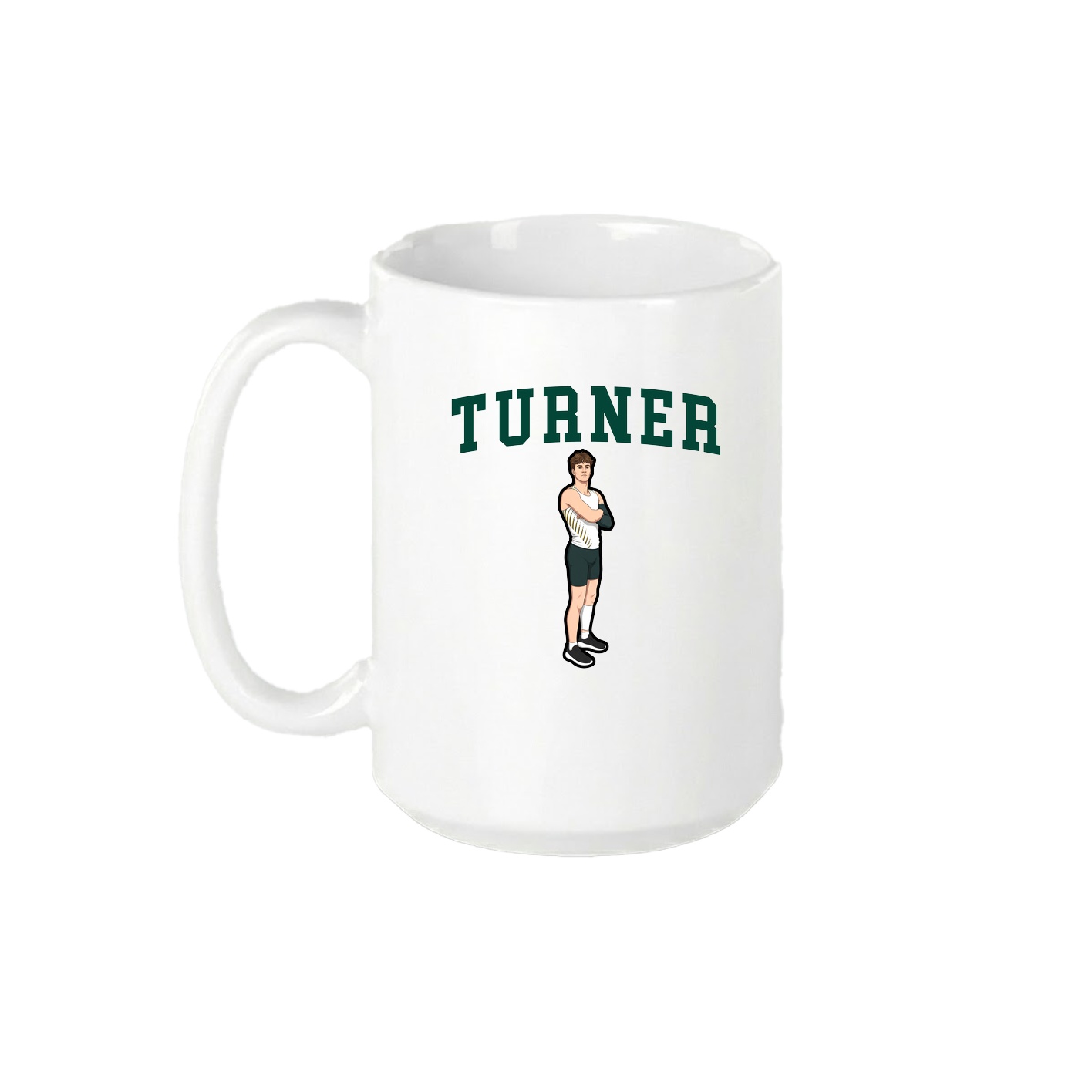 15oz Coffee Mug — Shirsey in White