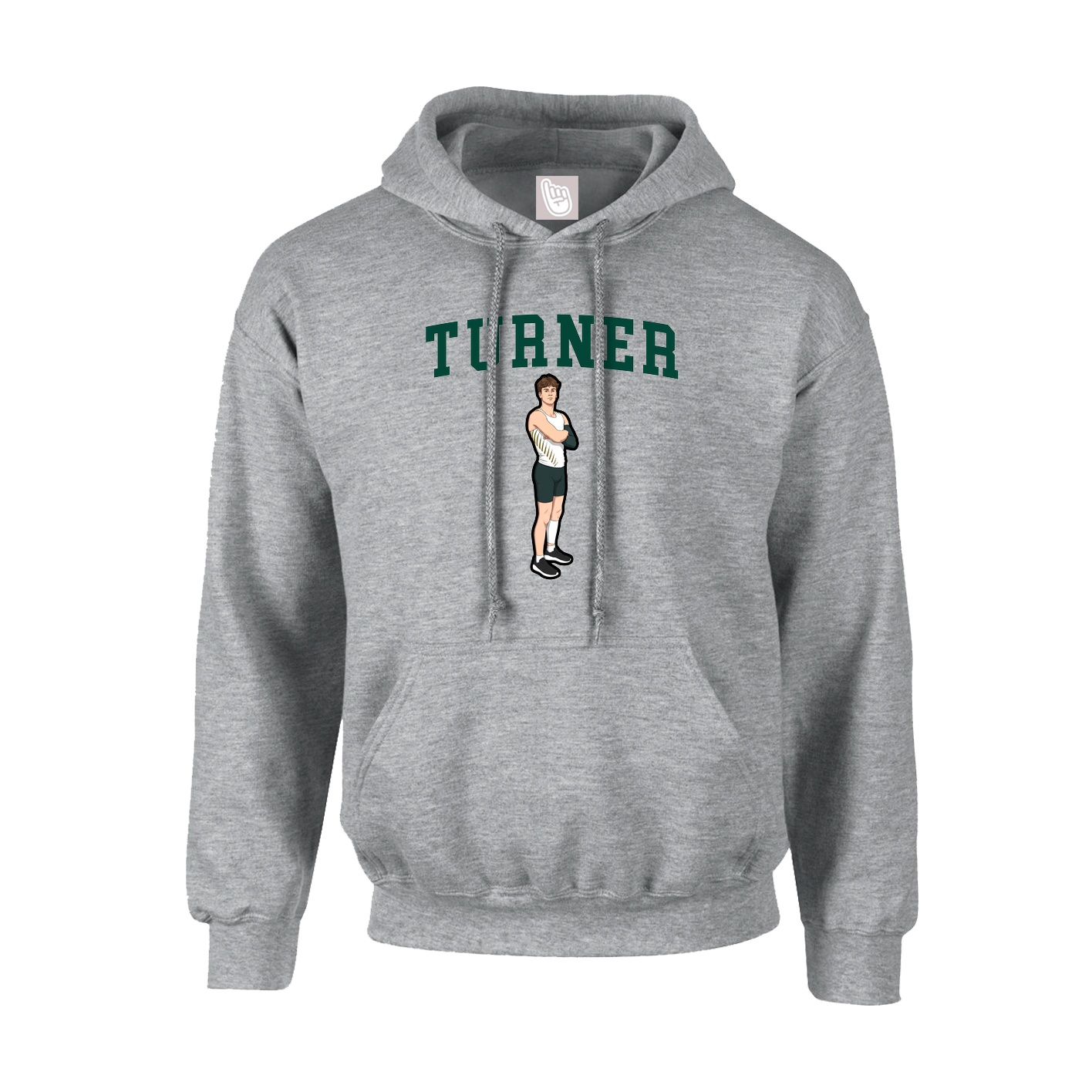 Hoodie — Shirsey in Grey