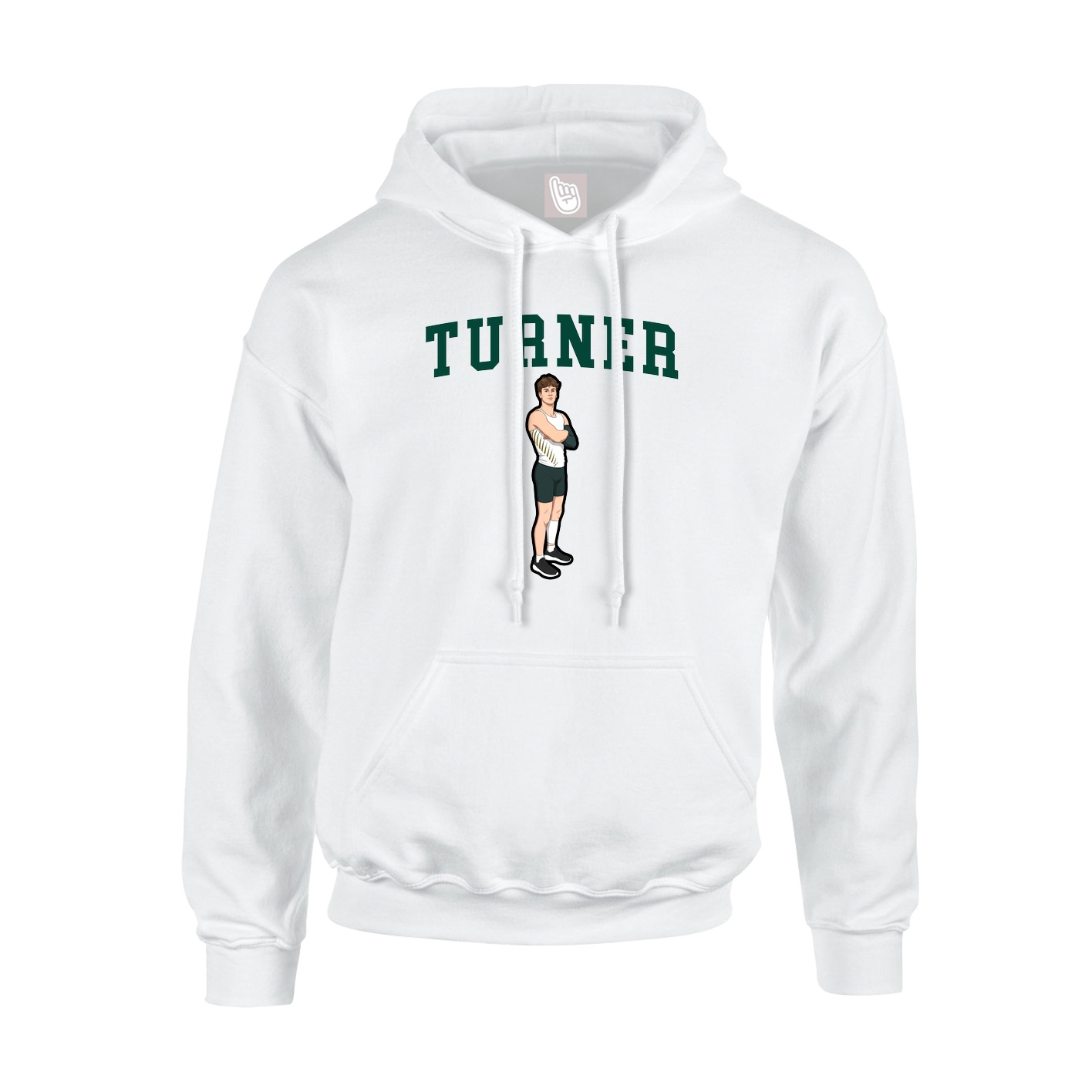 Youth Hoodie — Shirsey in White