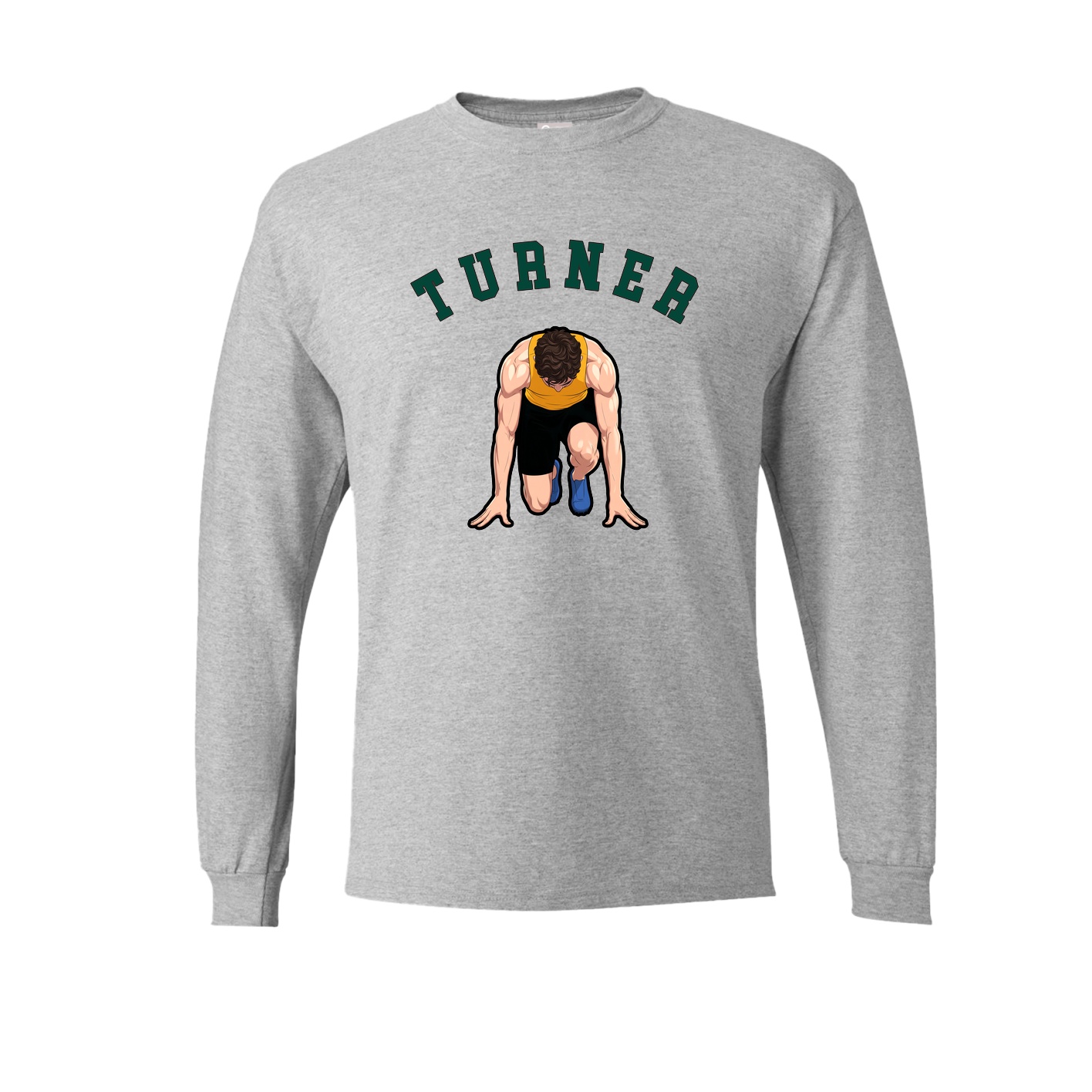 Long Sleeve Tee — Shirsey Arch in Grey