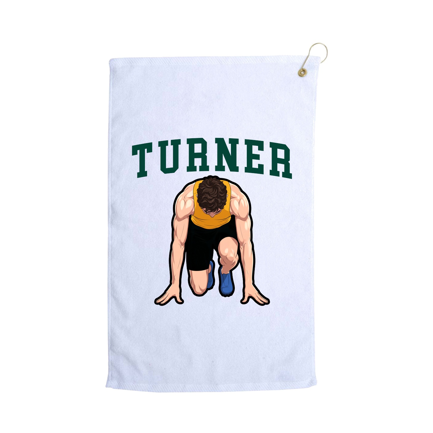 Golf Towel — Shirsey in White