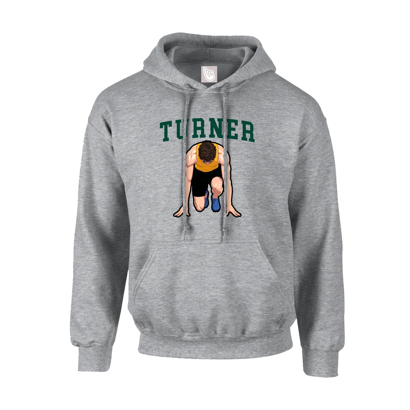 Hoodie — Shirsey in Grey