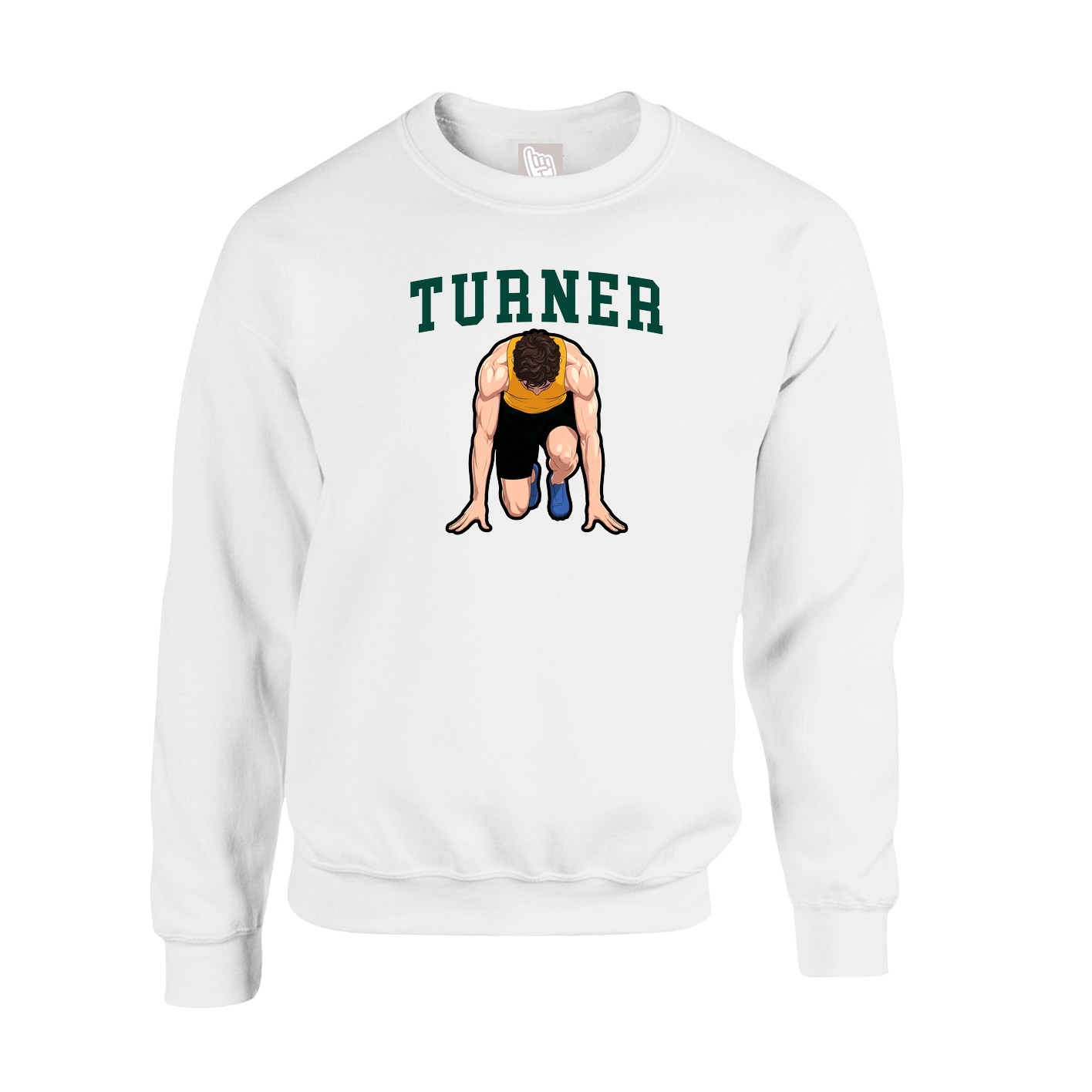 Fleece Crew — Shirsey in White
