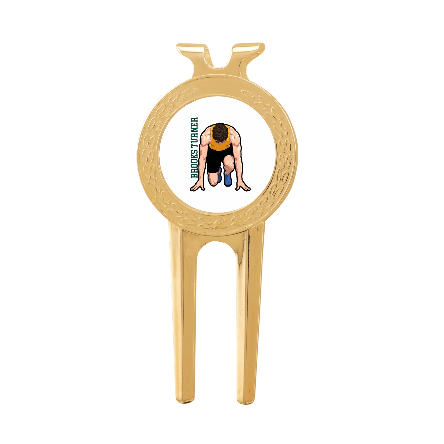 Divot Tool with Ball Marker — Name Vertical in Classic