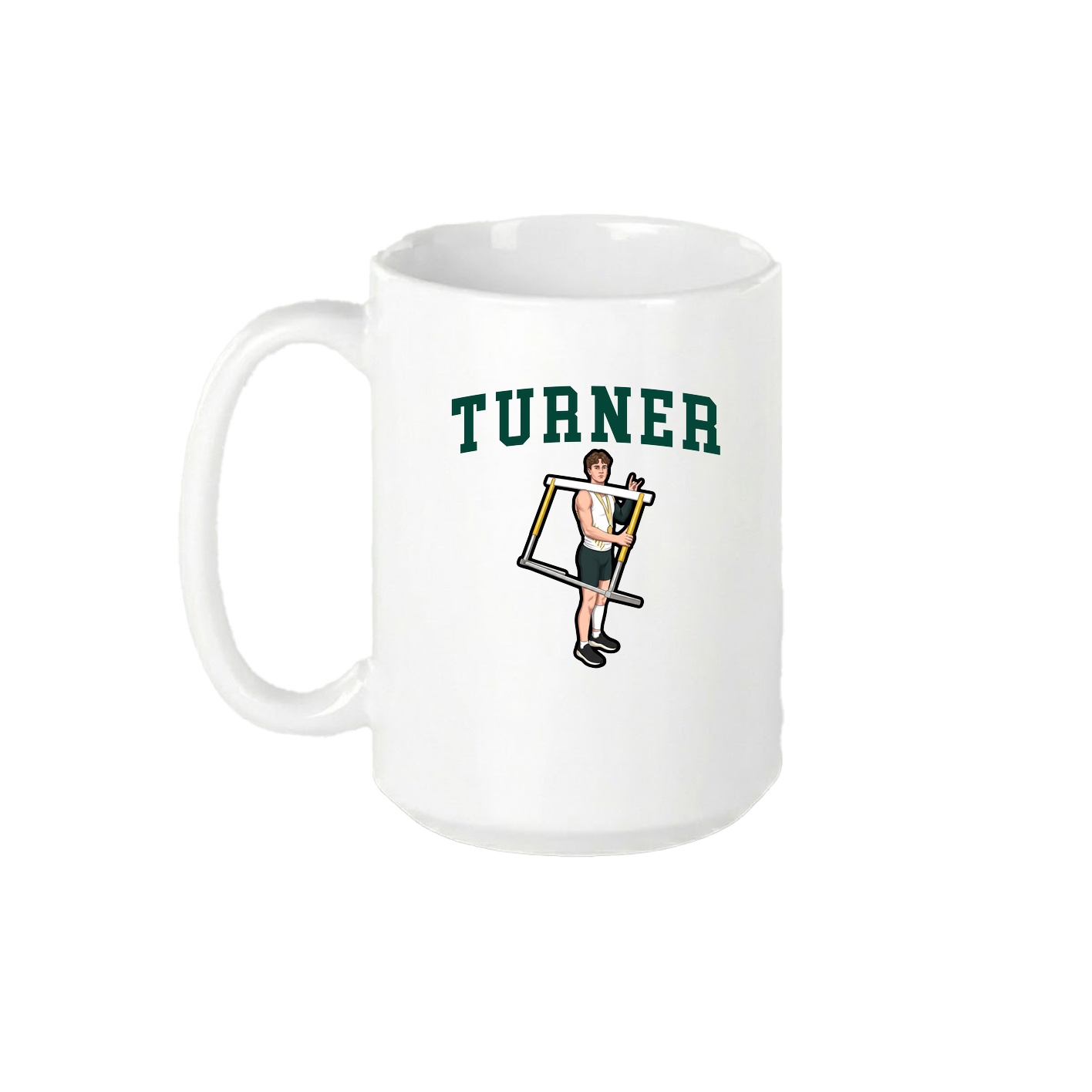 15oz Coffee Mug — Shirsey in White