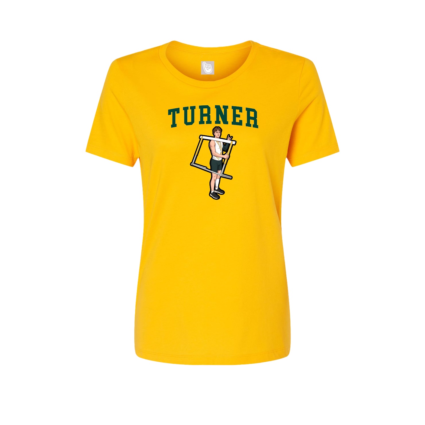 Fitted Women's Tee — Shirsey in Gold