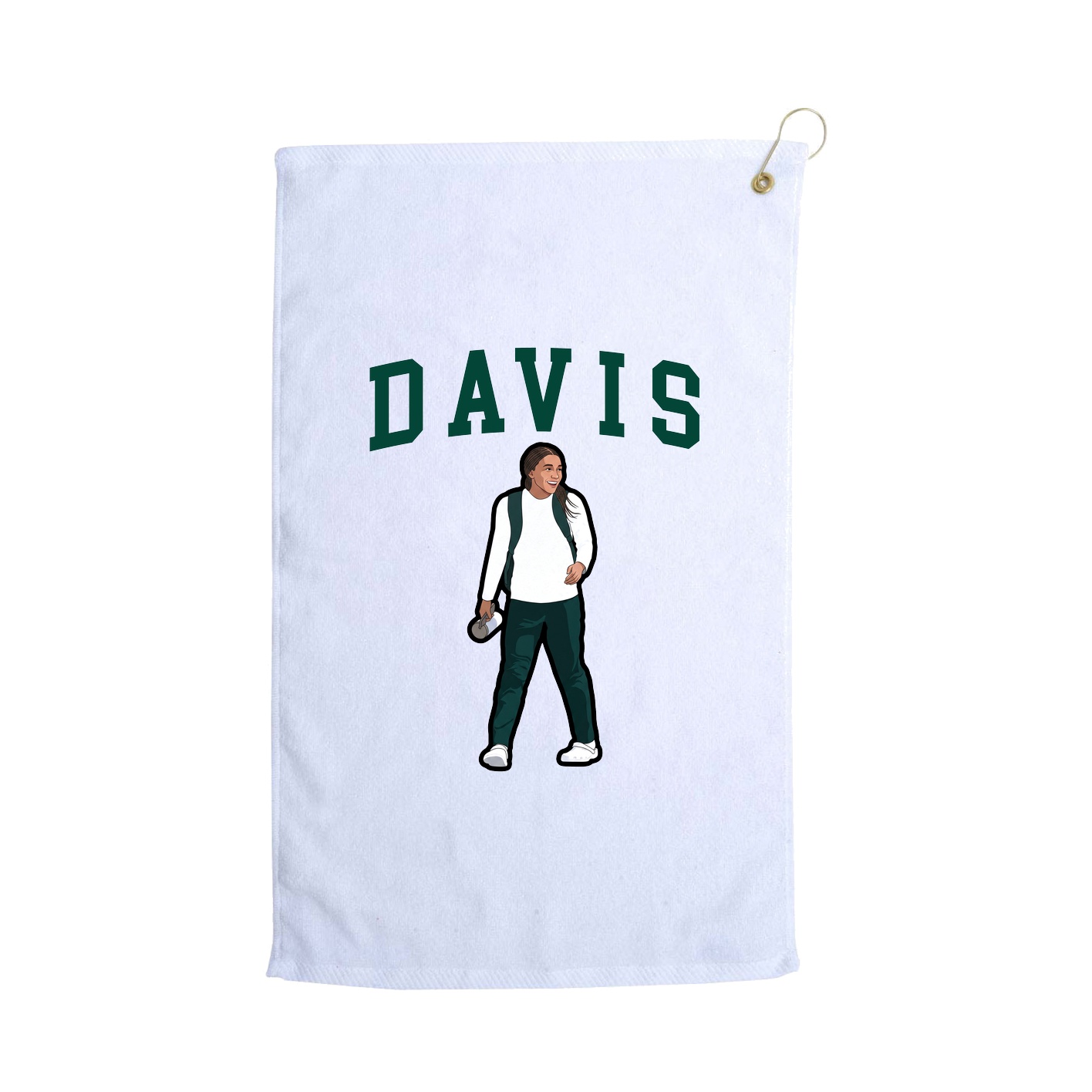 Golf Towel — Shirsey in White
