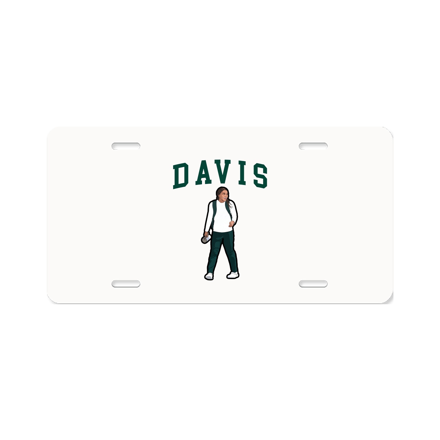 License Plate — Shirsey in Classic