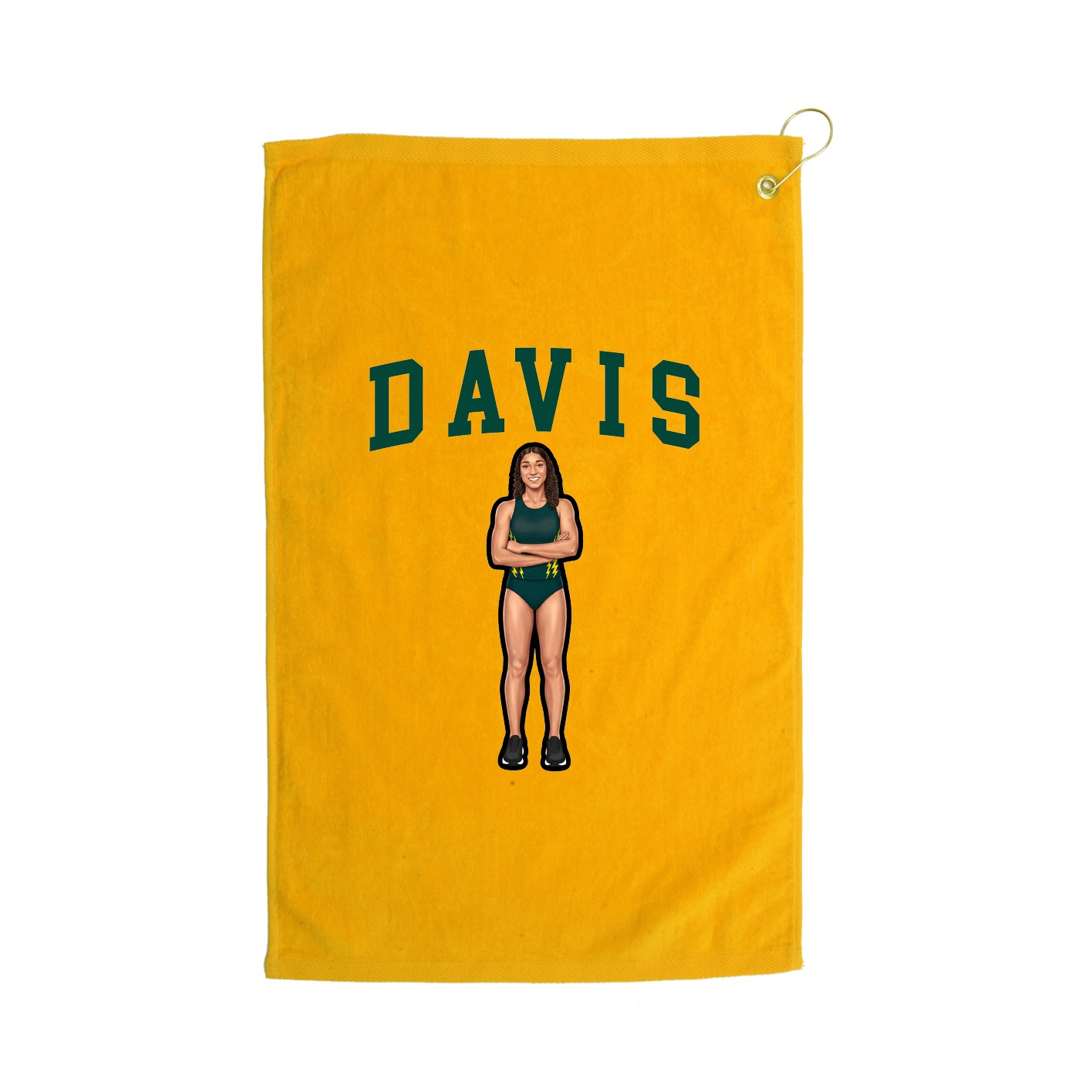 Golf Towel — Shirsey in Gold