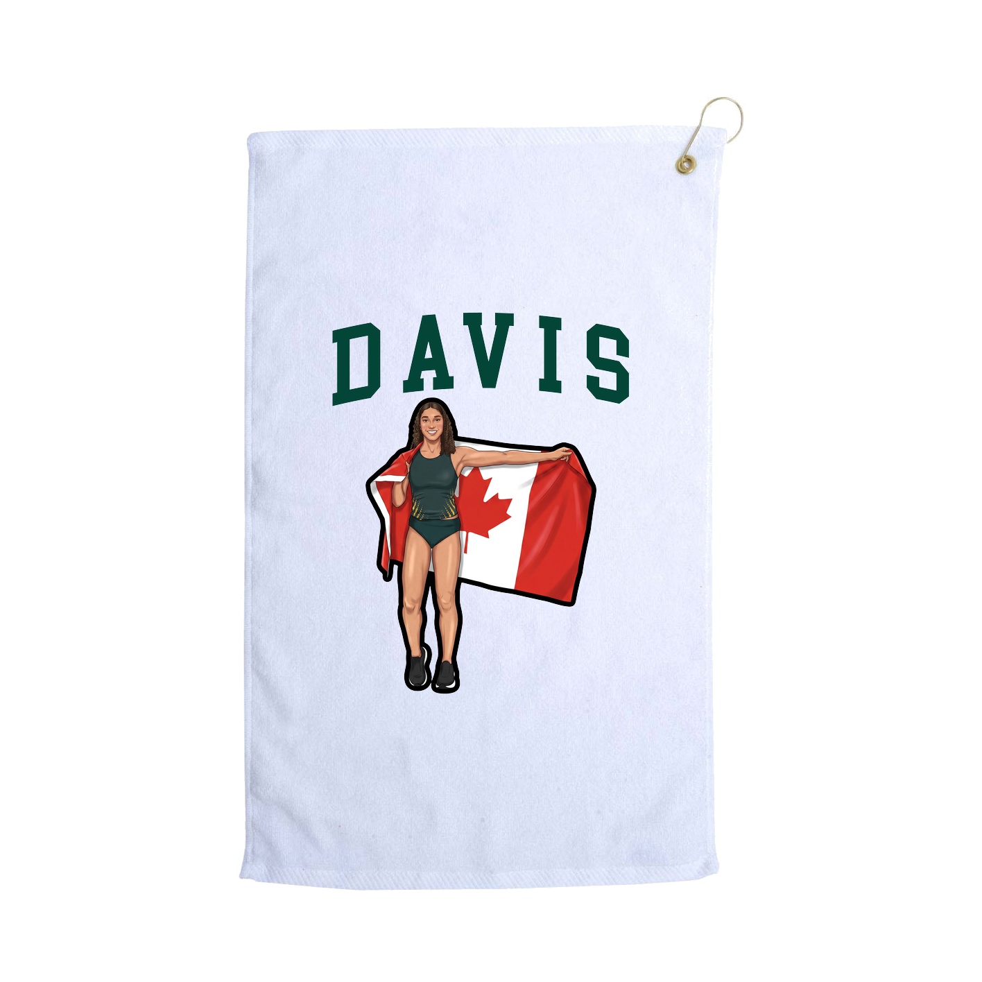 Golf Towel — Shirsey in White