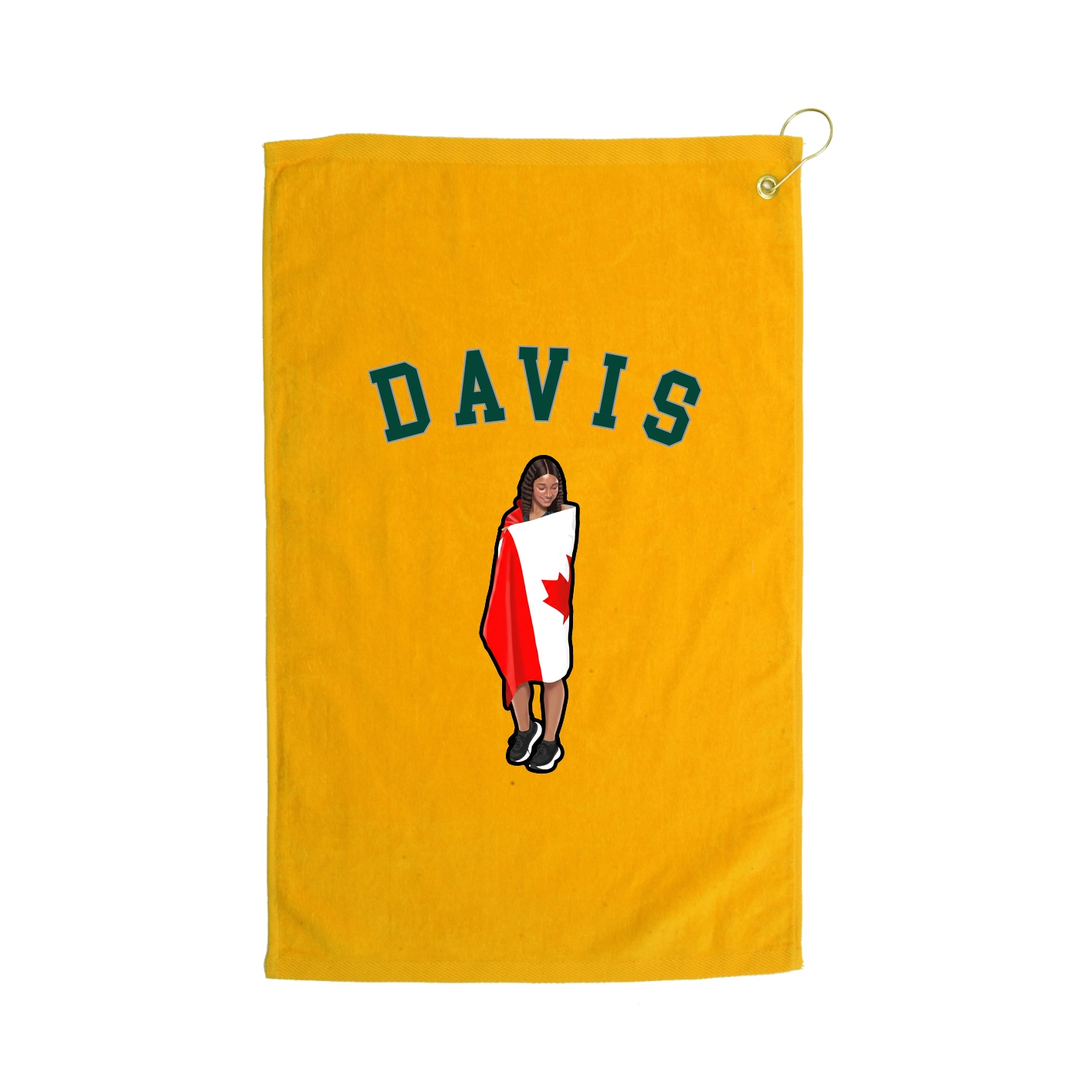 Golf Towel — Shirsey Arch in Gold