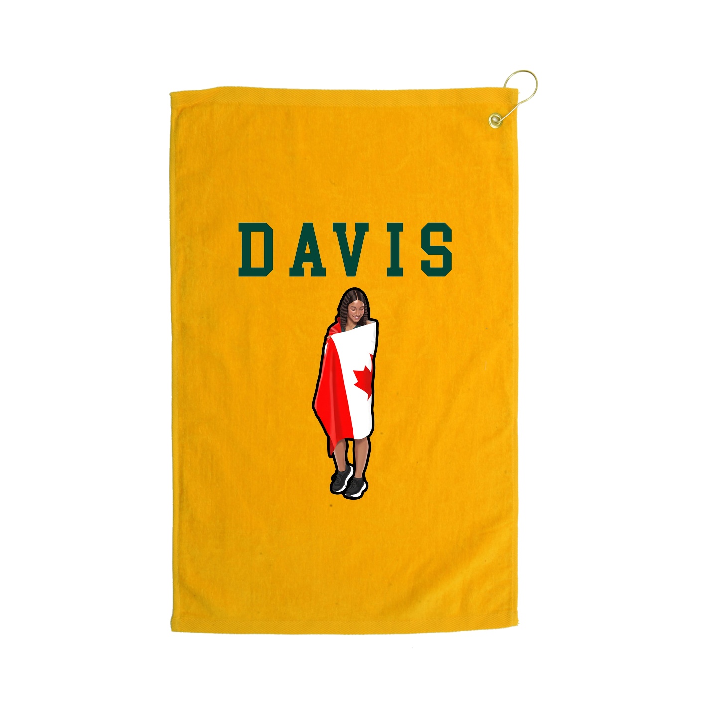 Terry Velour Golf Towel