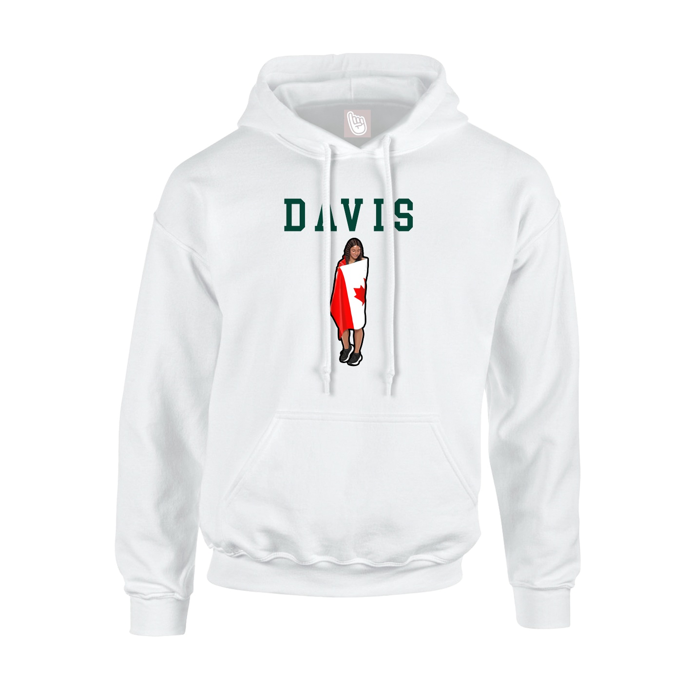 Youth Hoodie — Shirsey in White