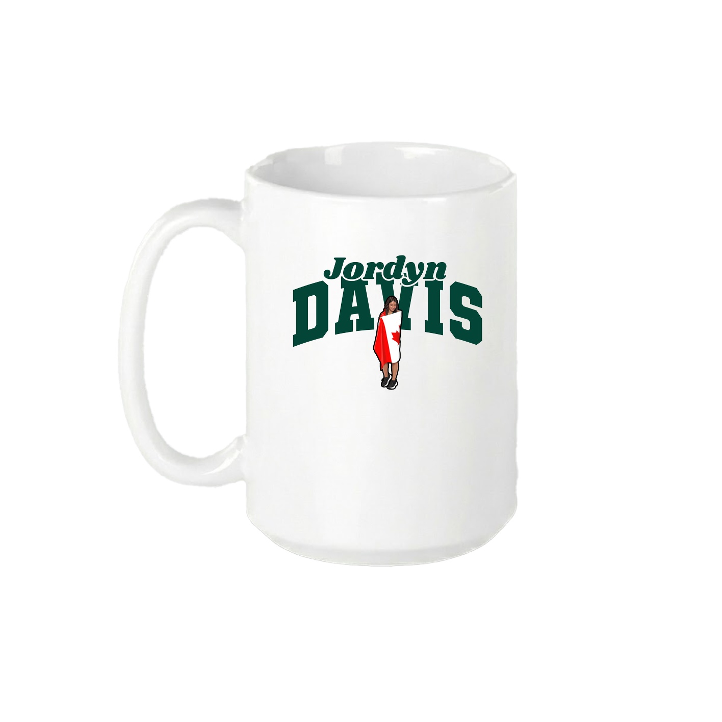 15oz Coffee Mug — Signature Arch in White