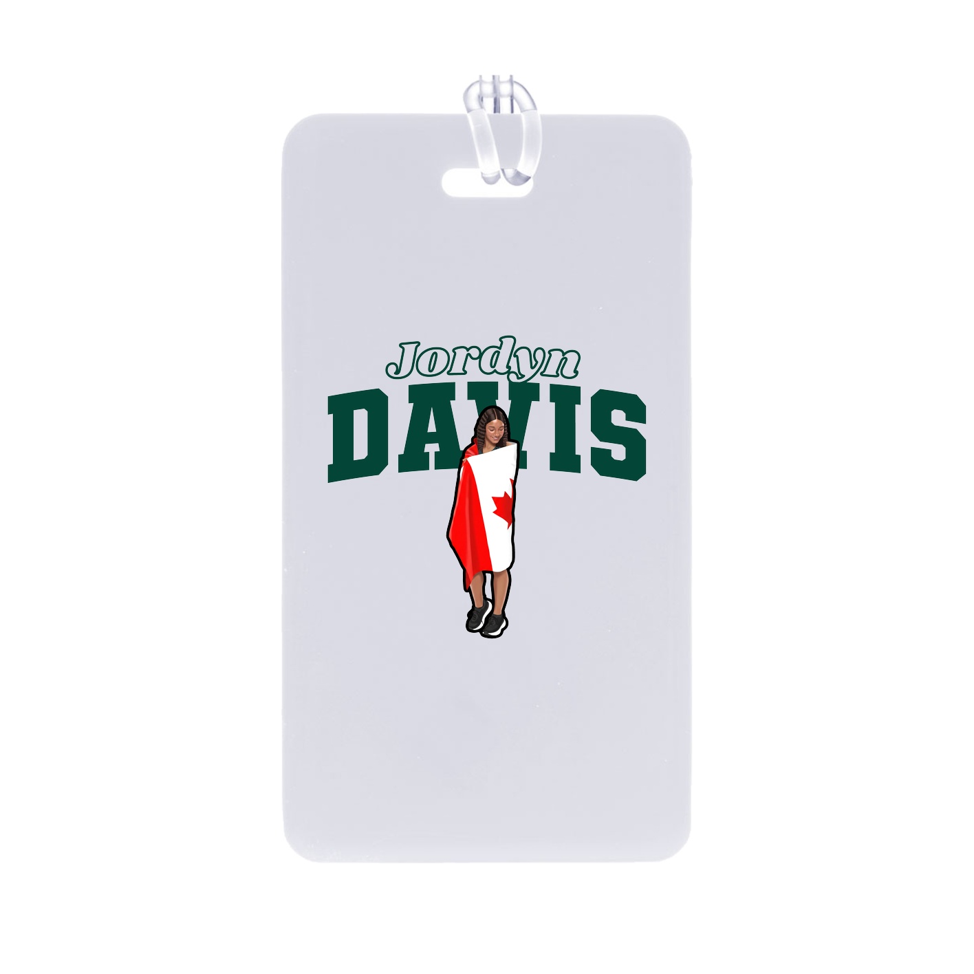 Bag Tag — Name Arch in Classic