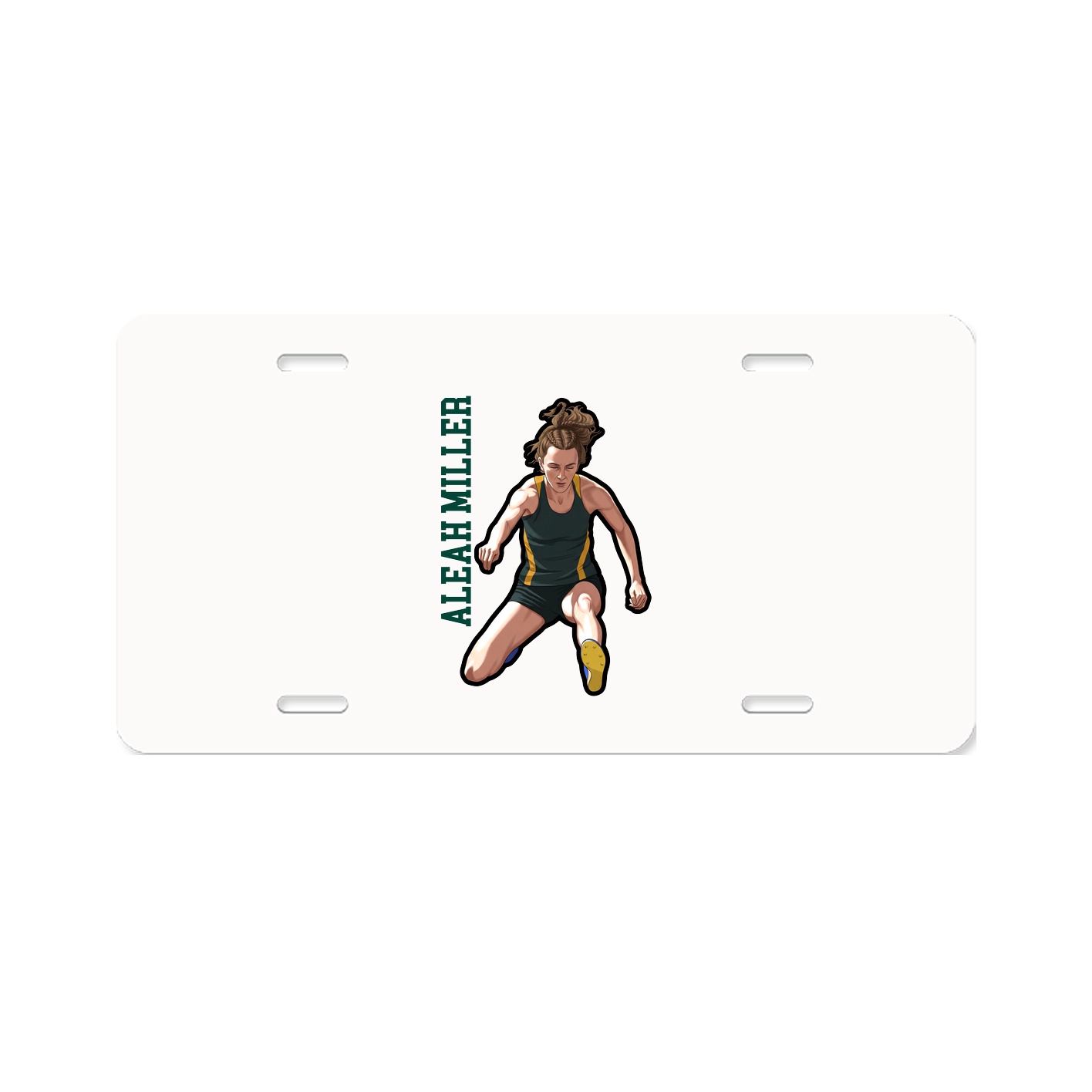 Aluminum License Plate