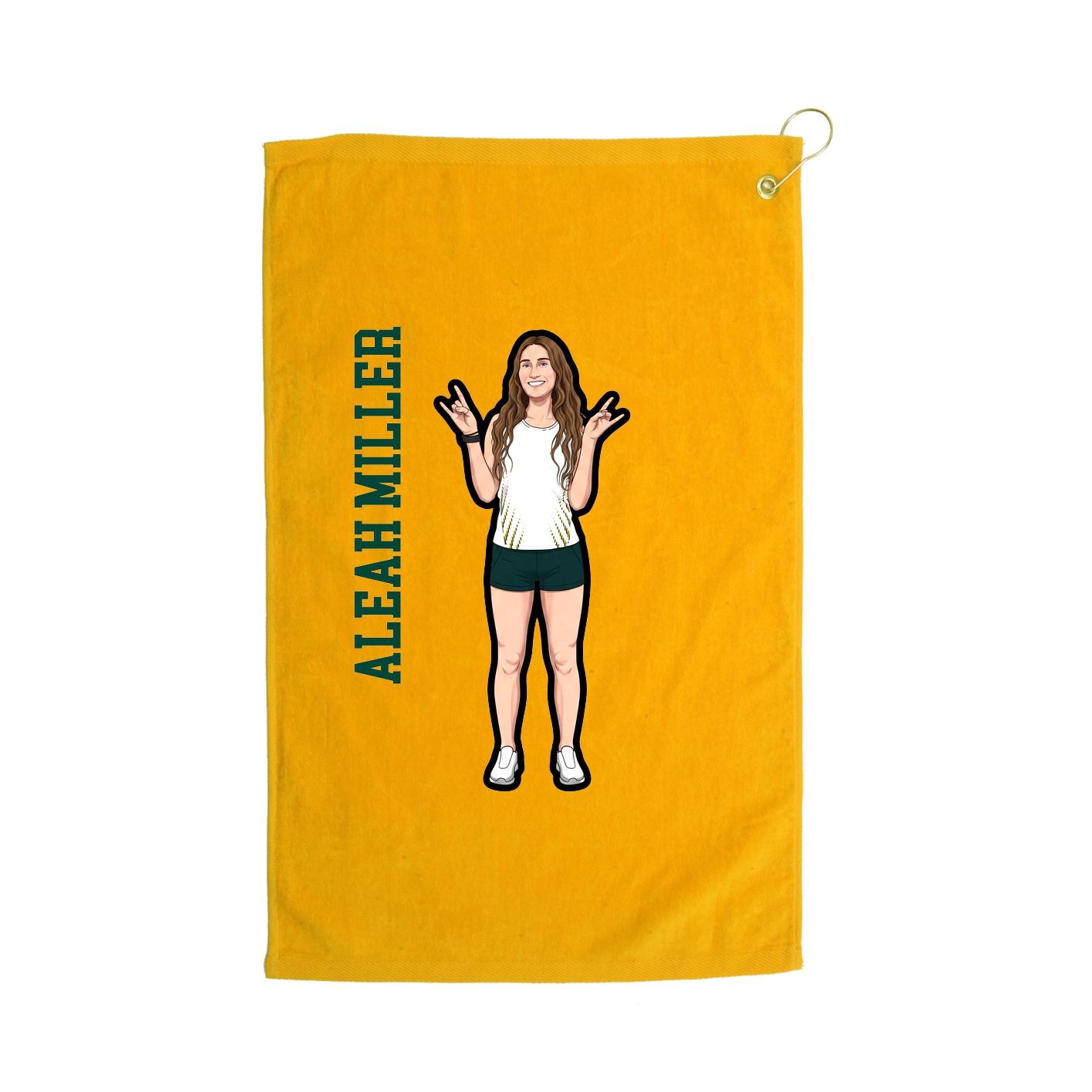 Terry Velour Golf Towel
