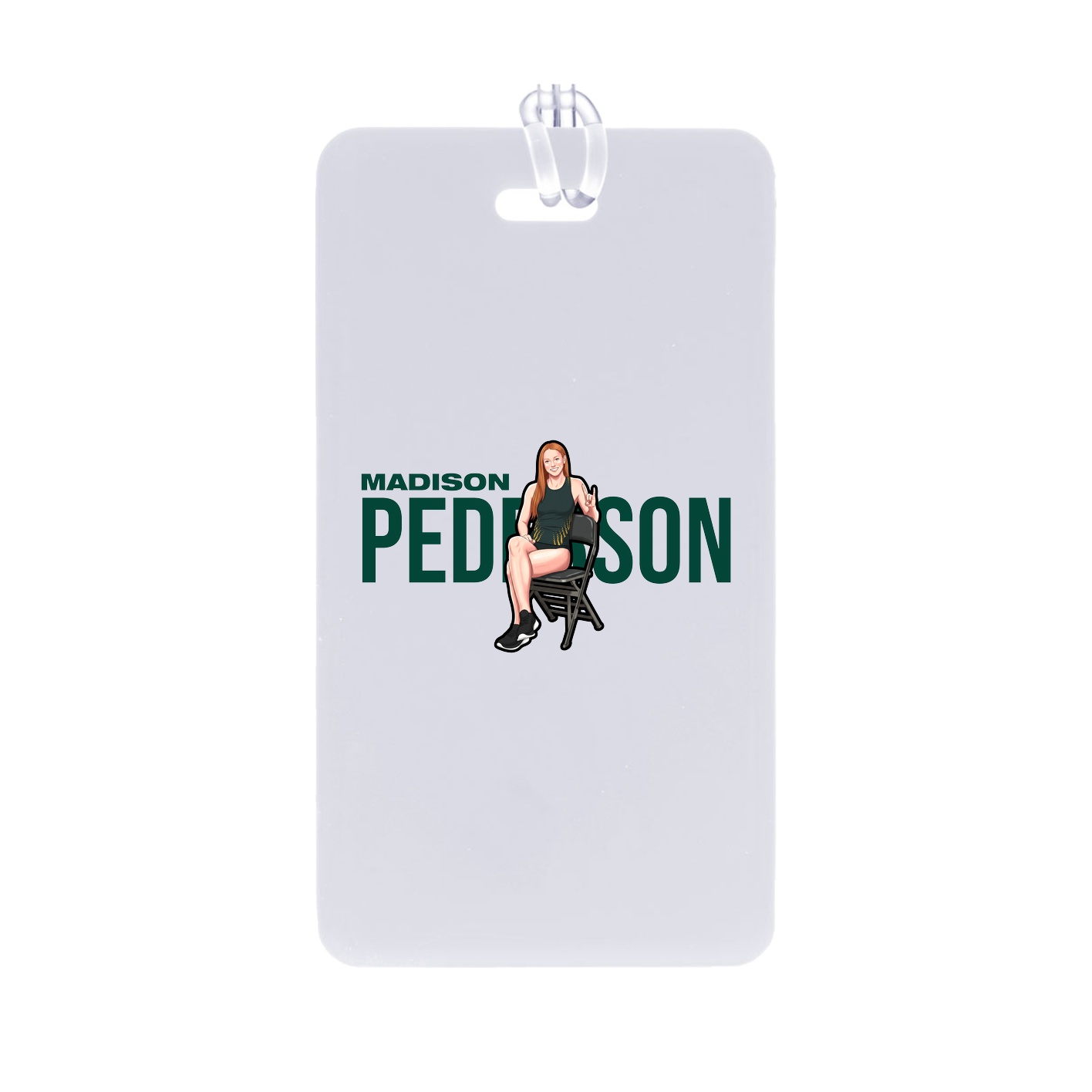 Bag Tag — Player Name in Classic