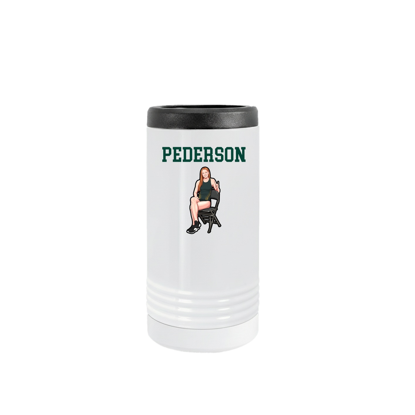 Slim Beverage Holder — Shirsey in White