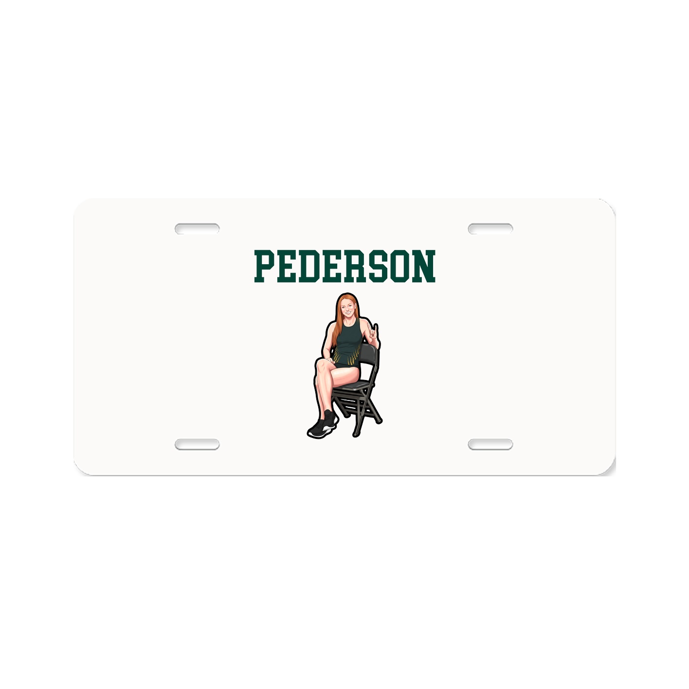 License Plate — Shirsey in Classic