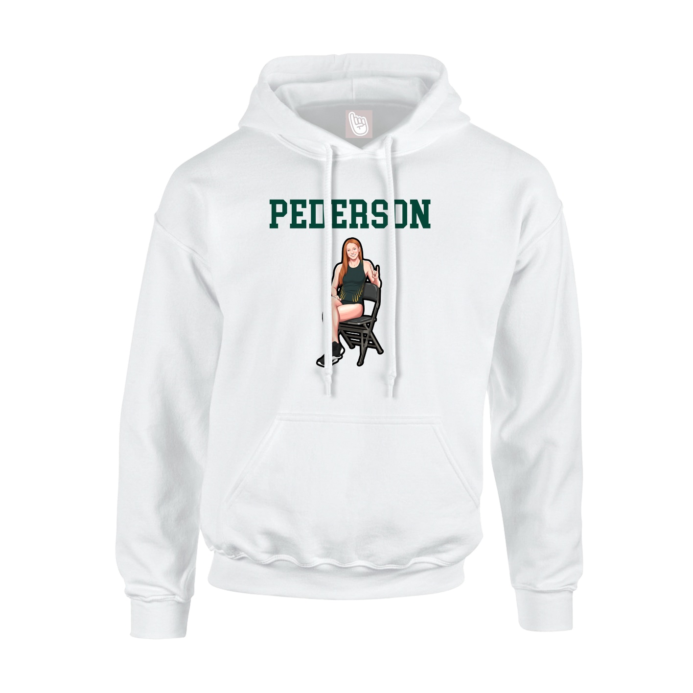 Youth Hoodie — Shirsey in White