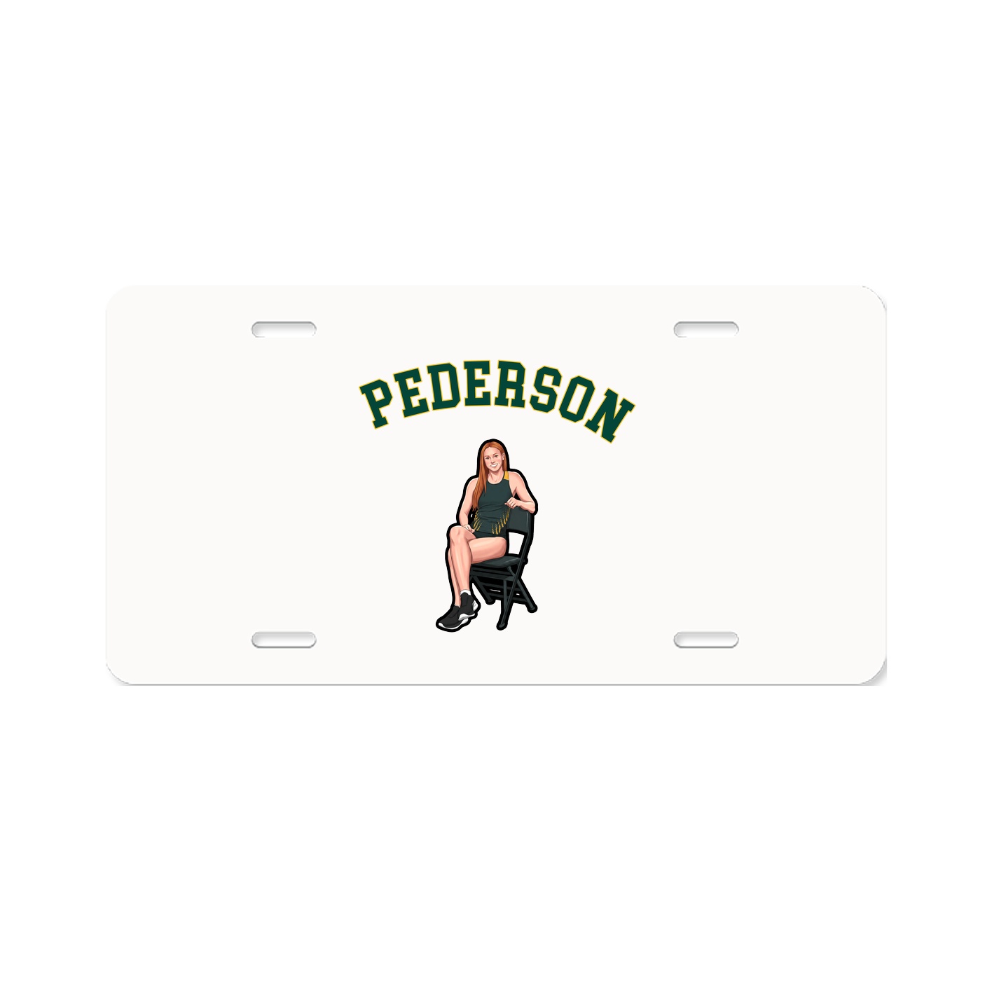 License Plate — Shirsey Arch in Classic
