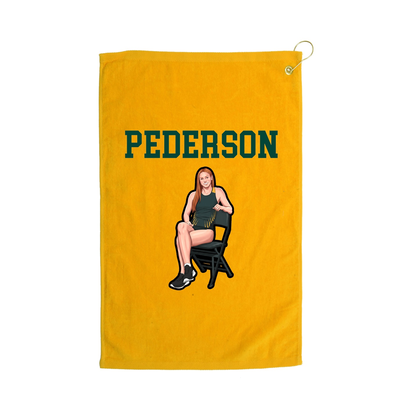 Golf Towel — Shirsey in Gold