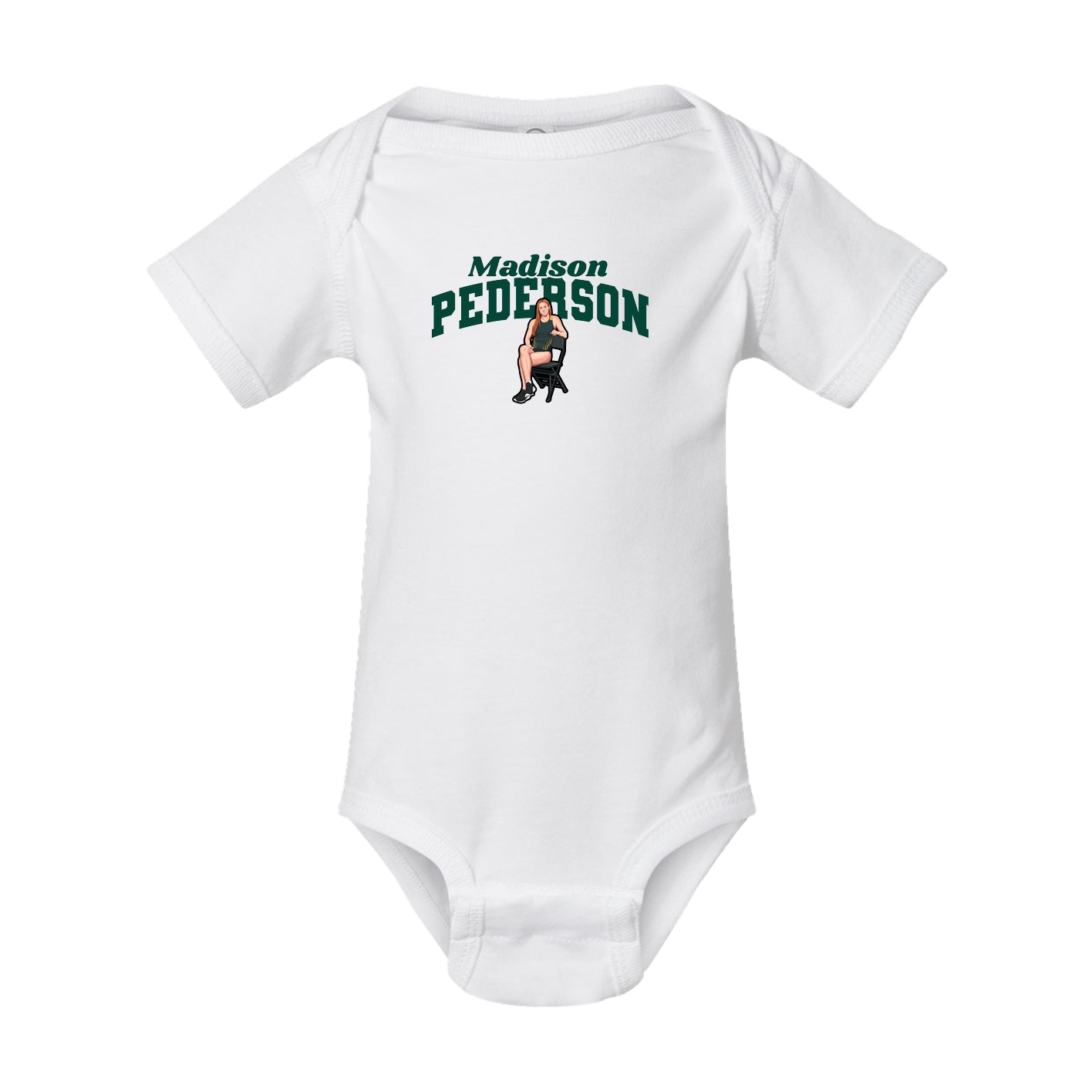 Baby Onesie — Signature Arch in White