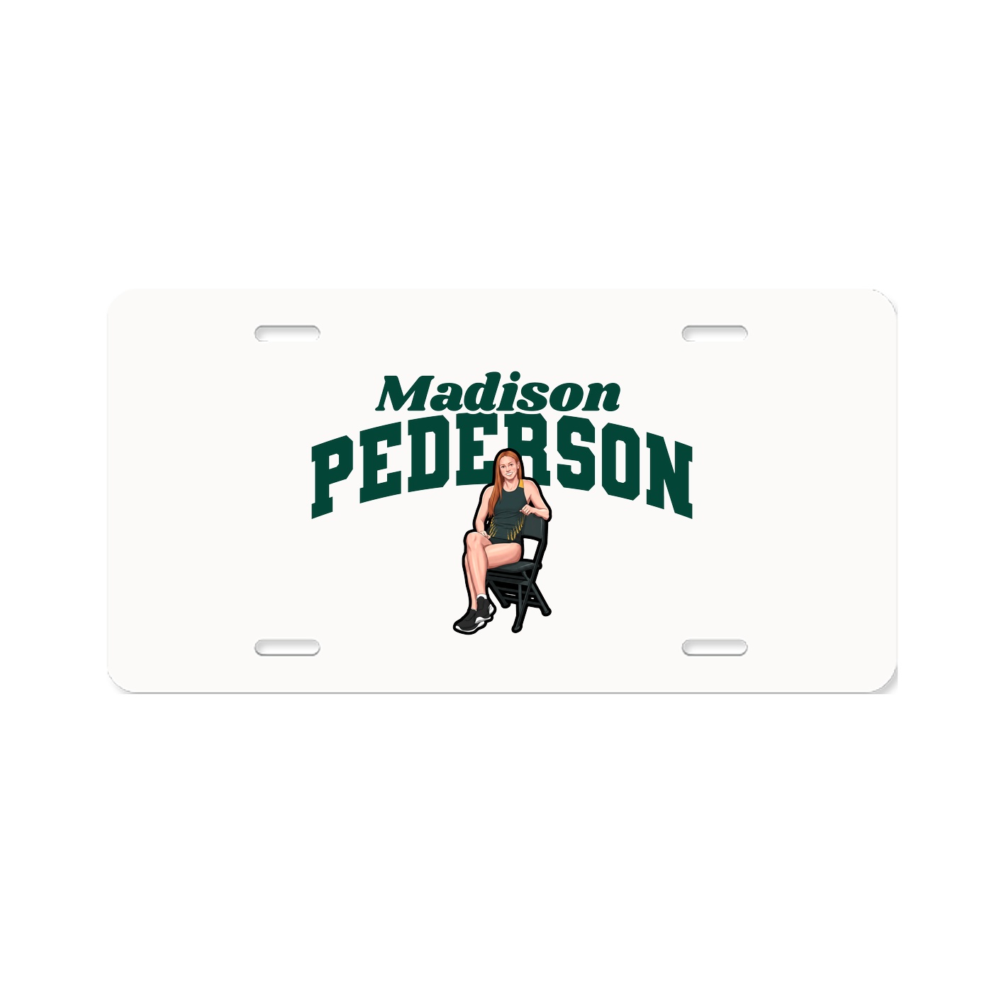 License Plate — Signature Arch in Classic