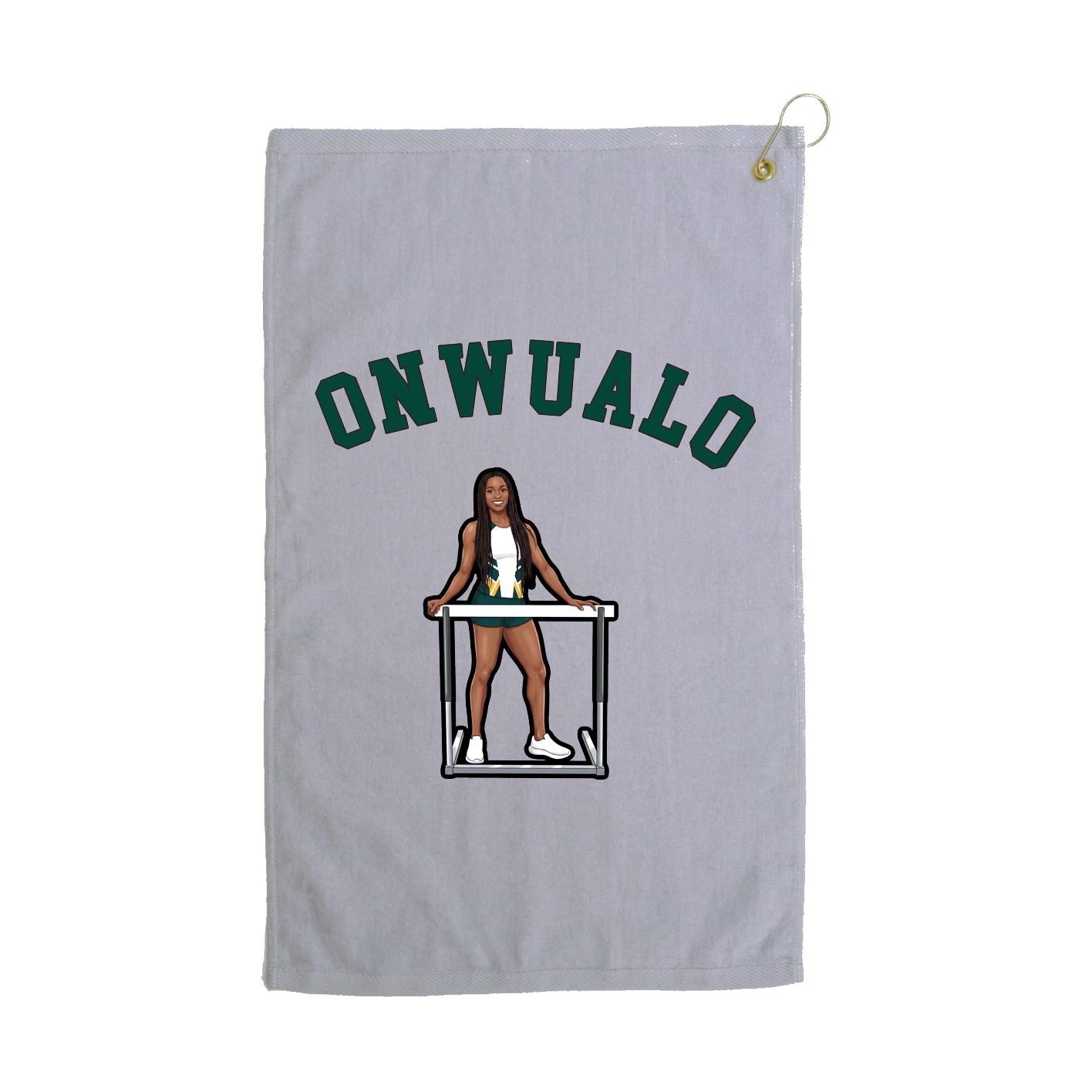 Golf Towel — Shirsey Arch in Grey