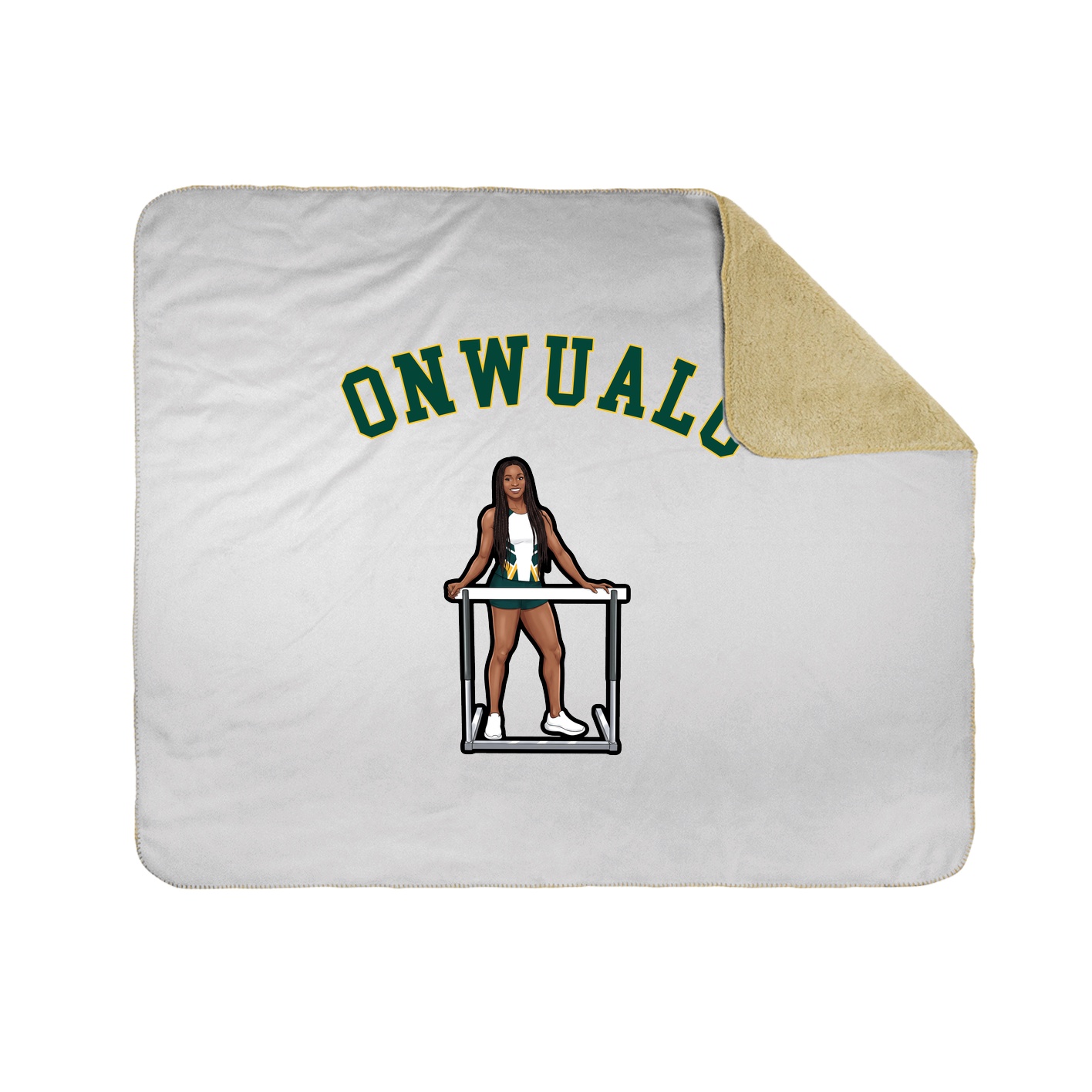 Throw Blanket — Shirsey Arch in White