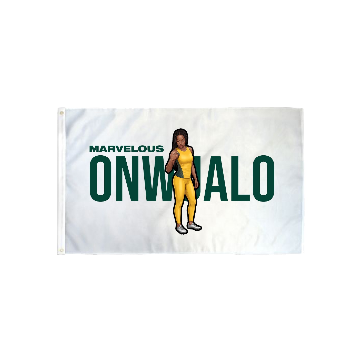 3x5 Flag — Player Name in Classic