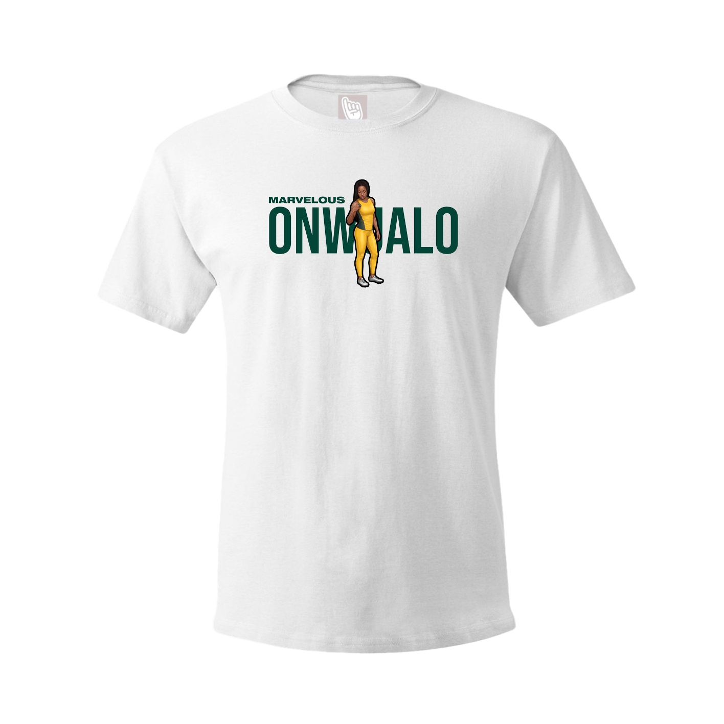 Youth Tee — Player Name in White