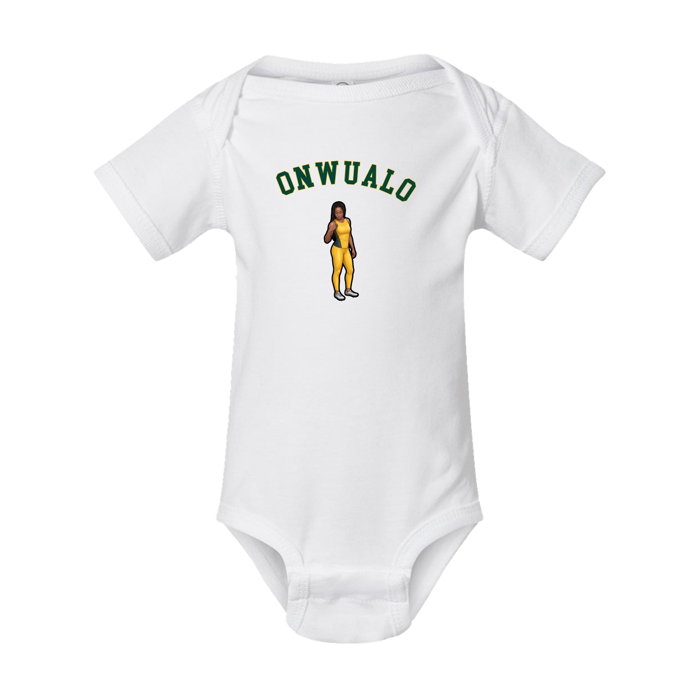 Baby Onesie — Shirsey Arch in White