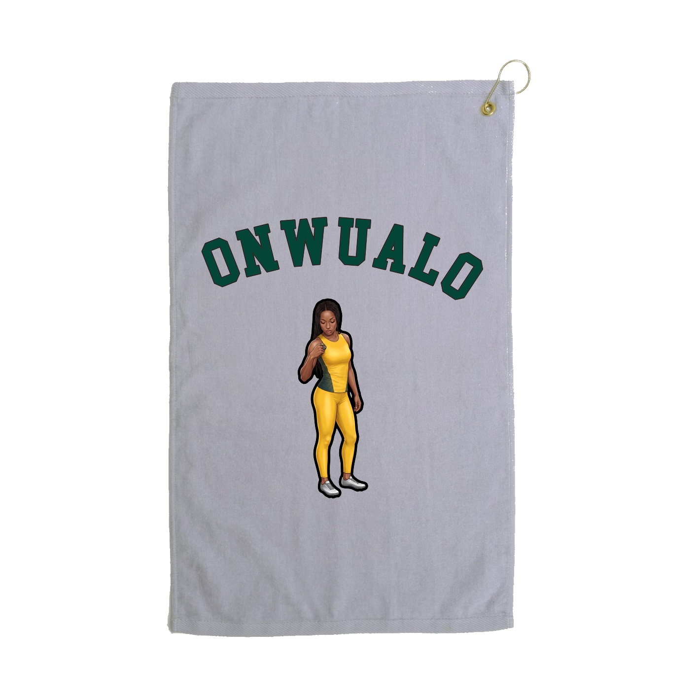 Golf Towel — Shirsey Arch in Grey