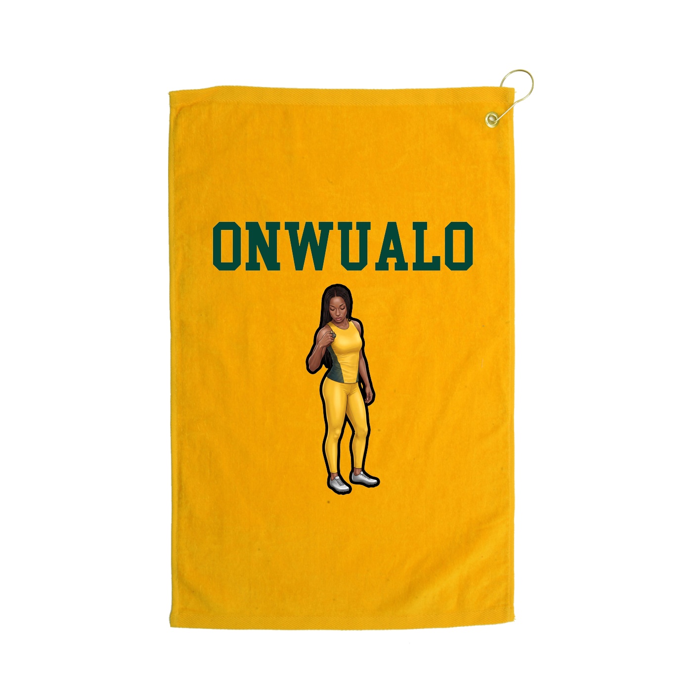 Golf Towel — Shirsey in Gold