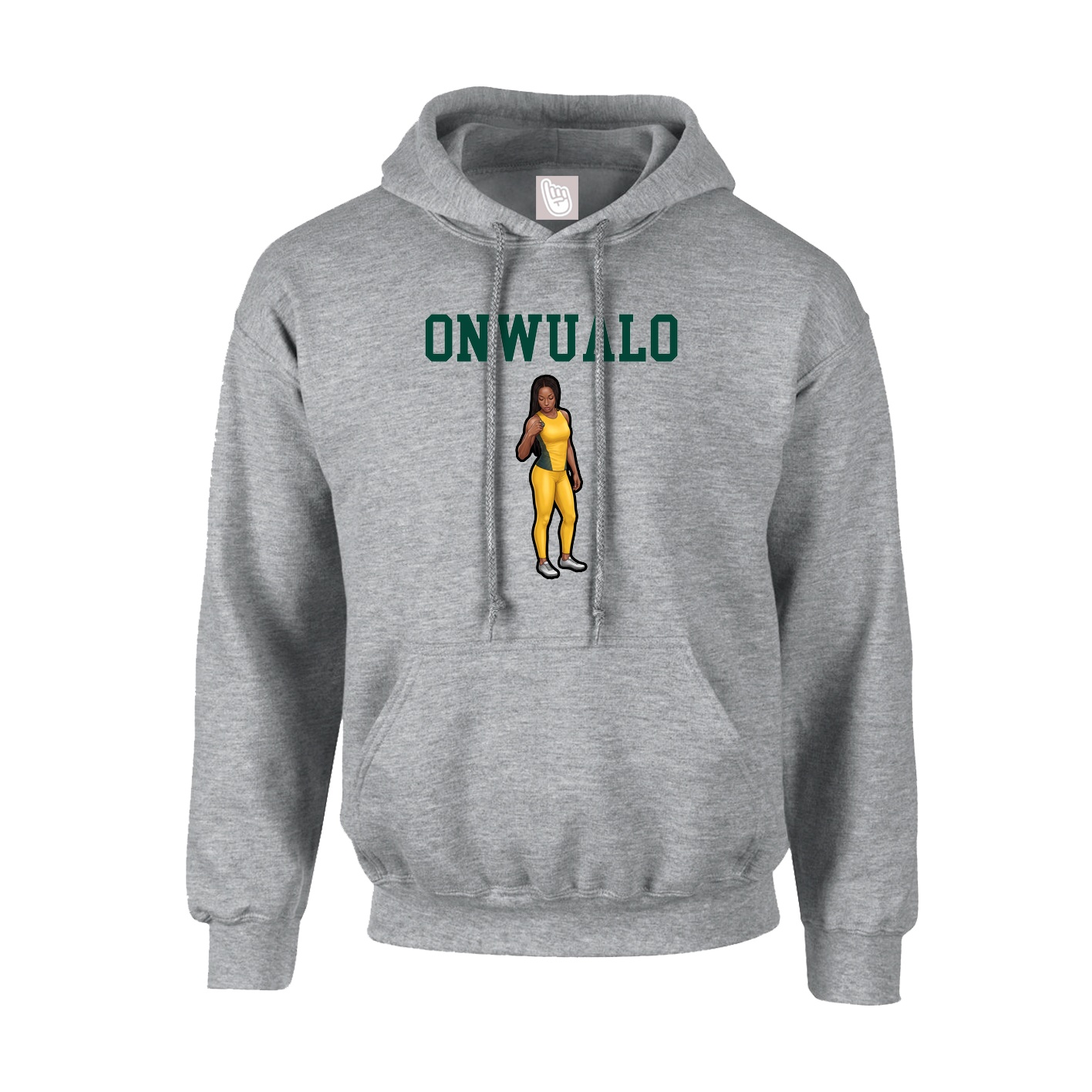 Hoodie — Shirsey in Grey