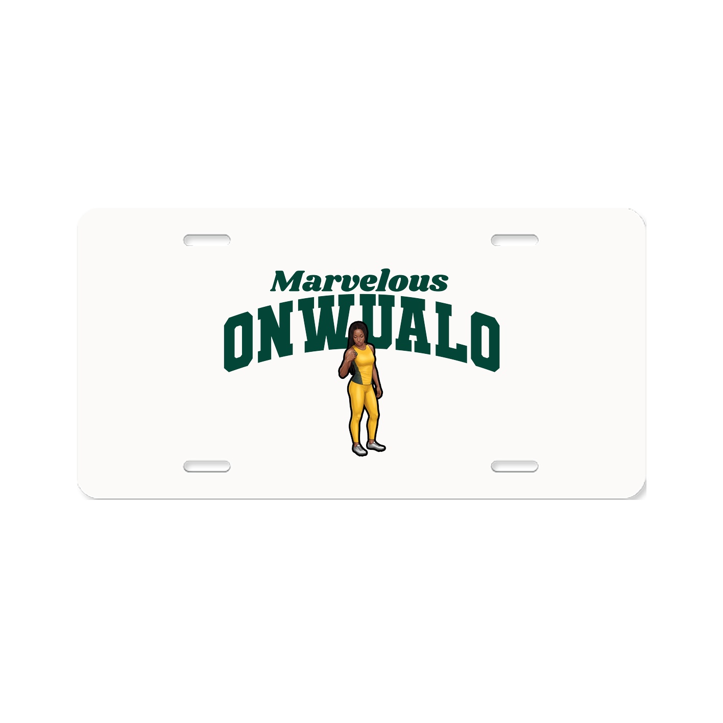 License Plate — Signature Arch in Classic
