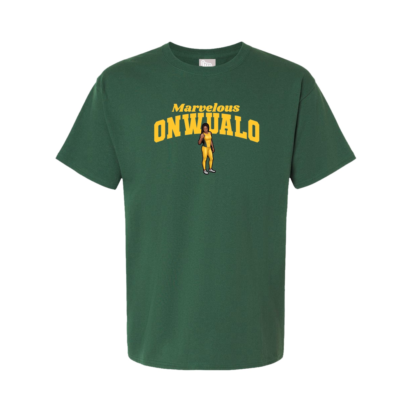 Youth Tee — Signature Arch in Green
