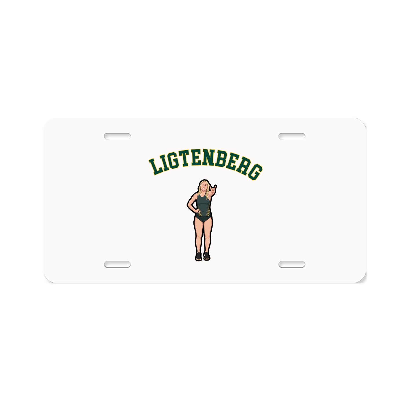 License Plate — Shirsey Arch in Classic
