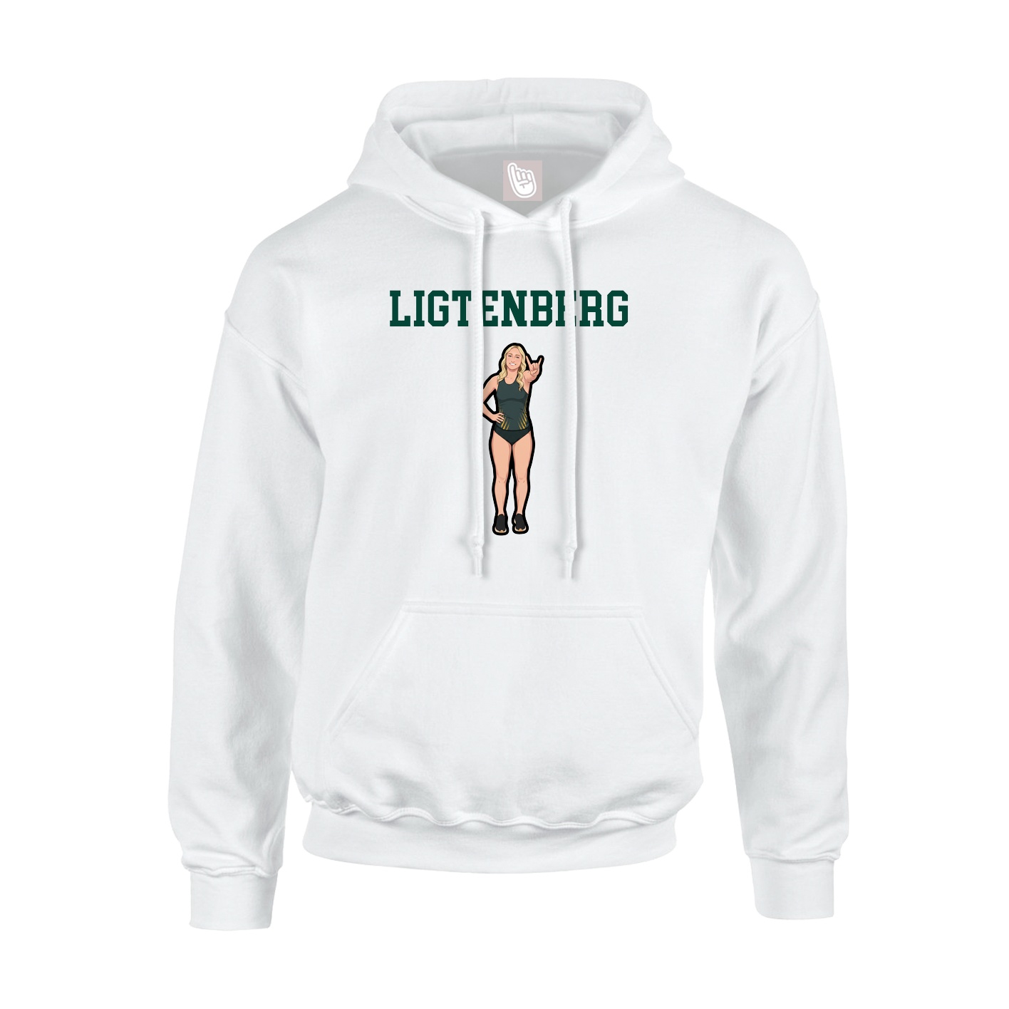 Youth Hoodie — Shirsey in White